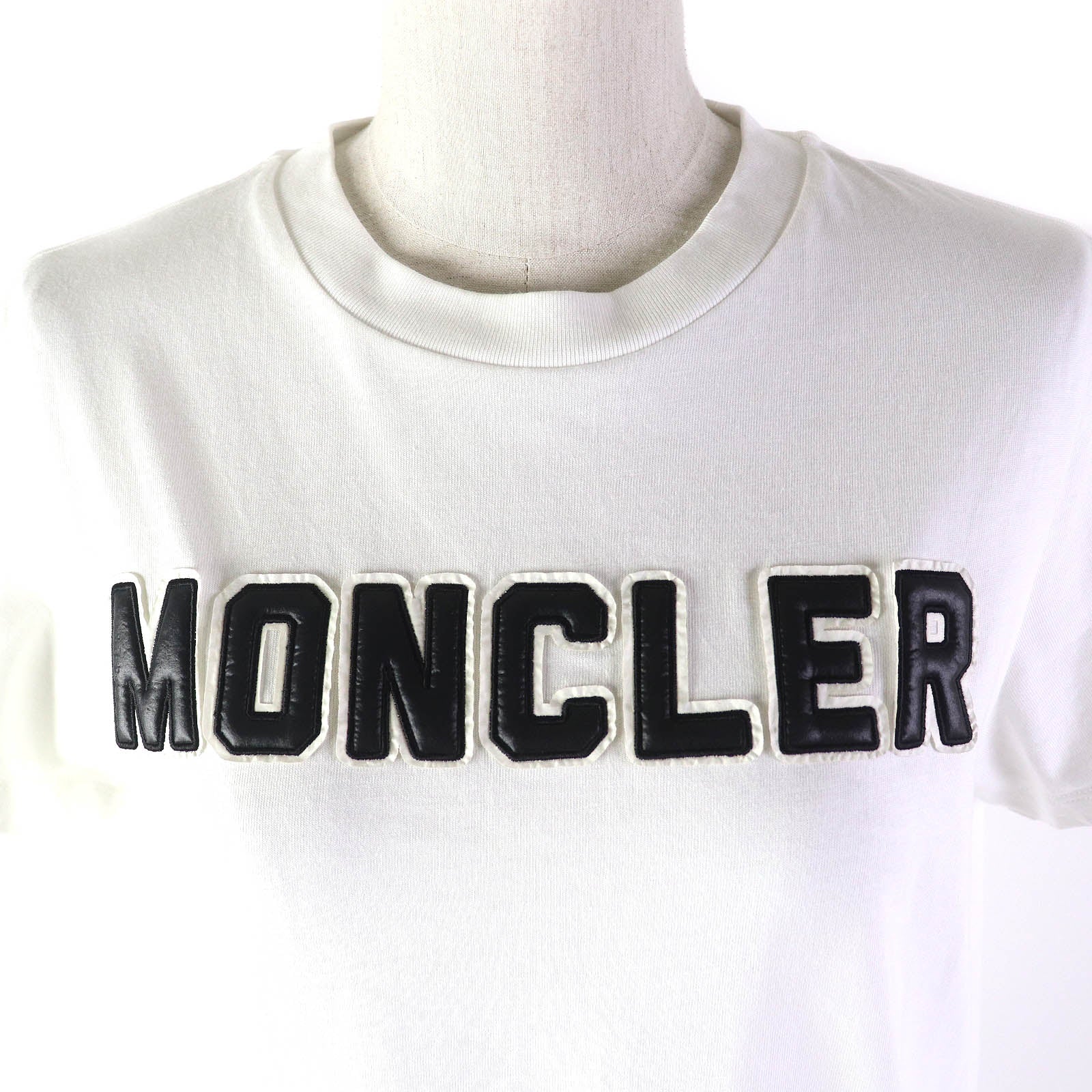 Moncler Cotton Logo Patch T-Shirt XS