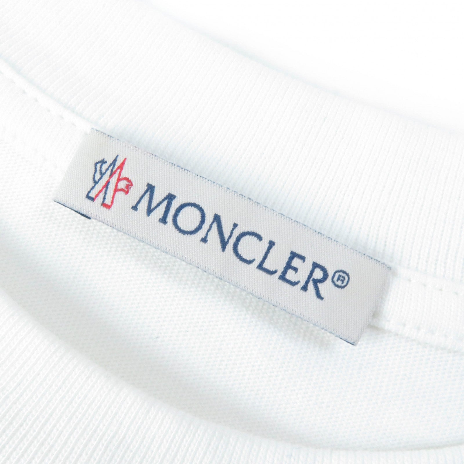 Moncler Cotton Logo Patch T-Shirt XS