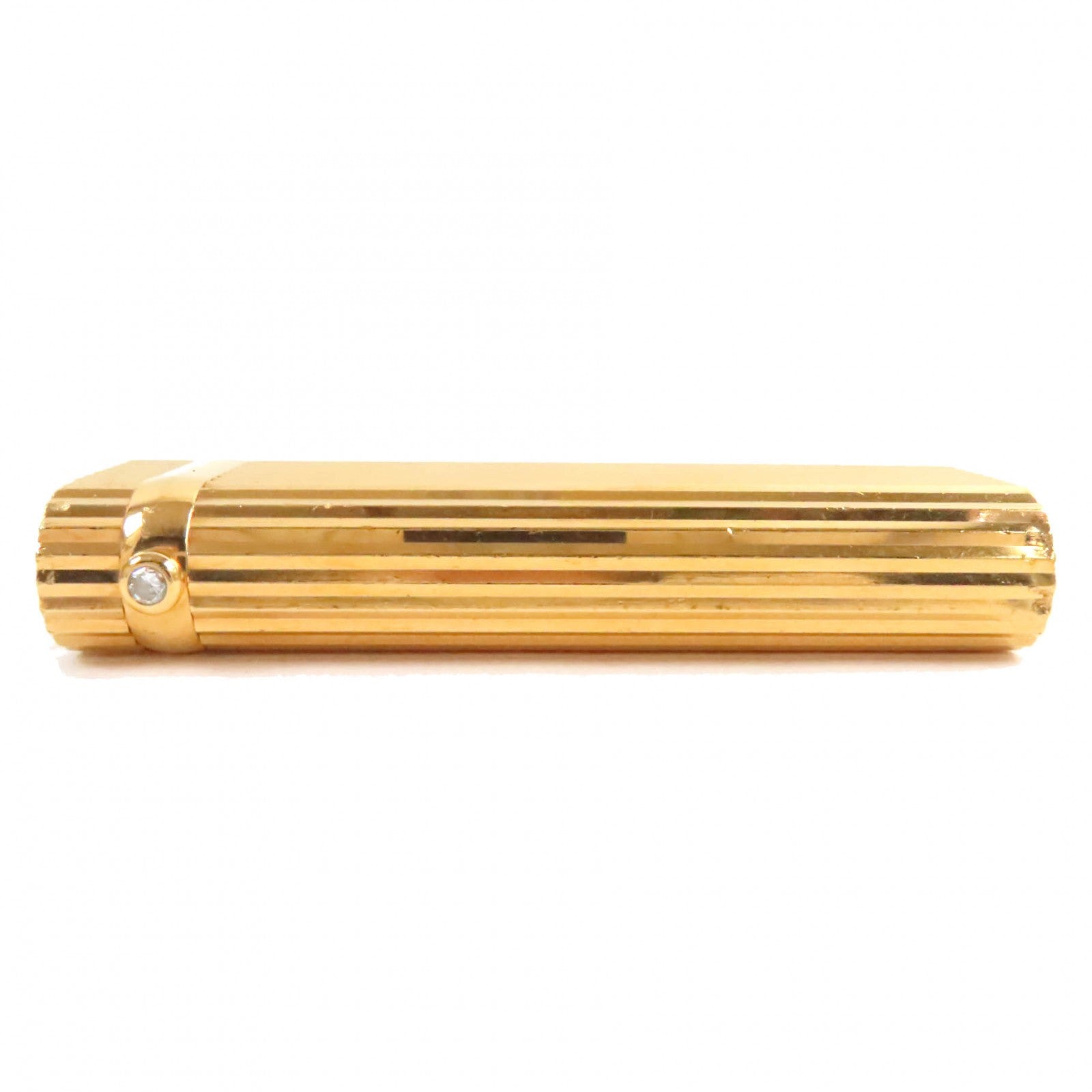 Cartier Oval Stripe 1P Diamond Gaslighter