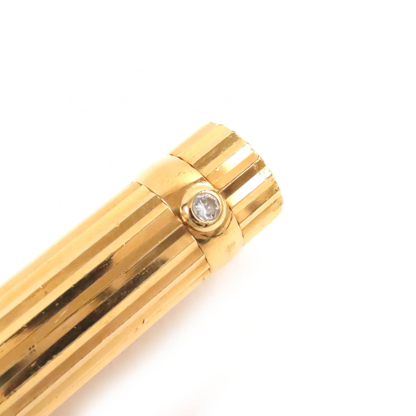 Cartier Oval Stripe 1P Diamond Gaslighter