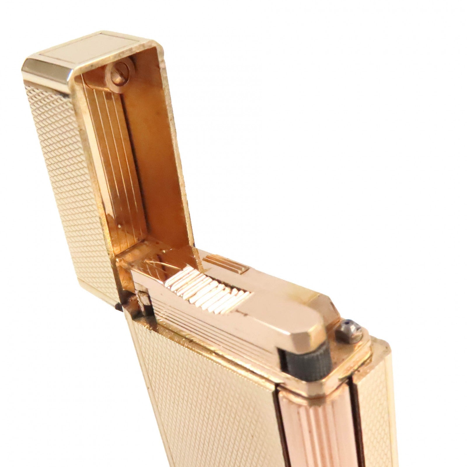 Dupont Line 1 Roller Gas Lighter Gold