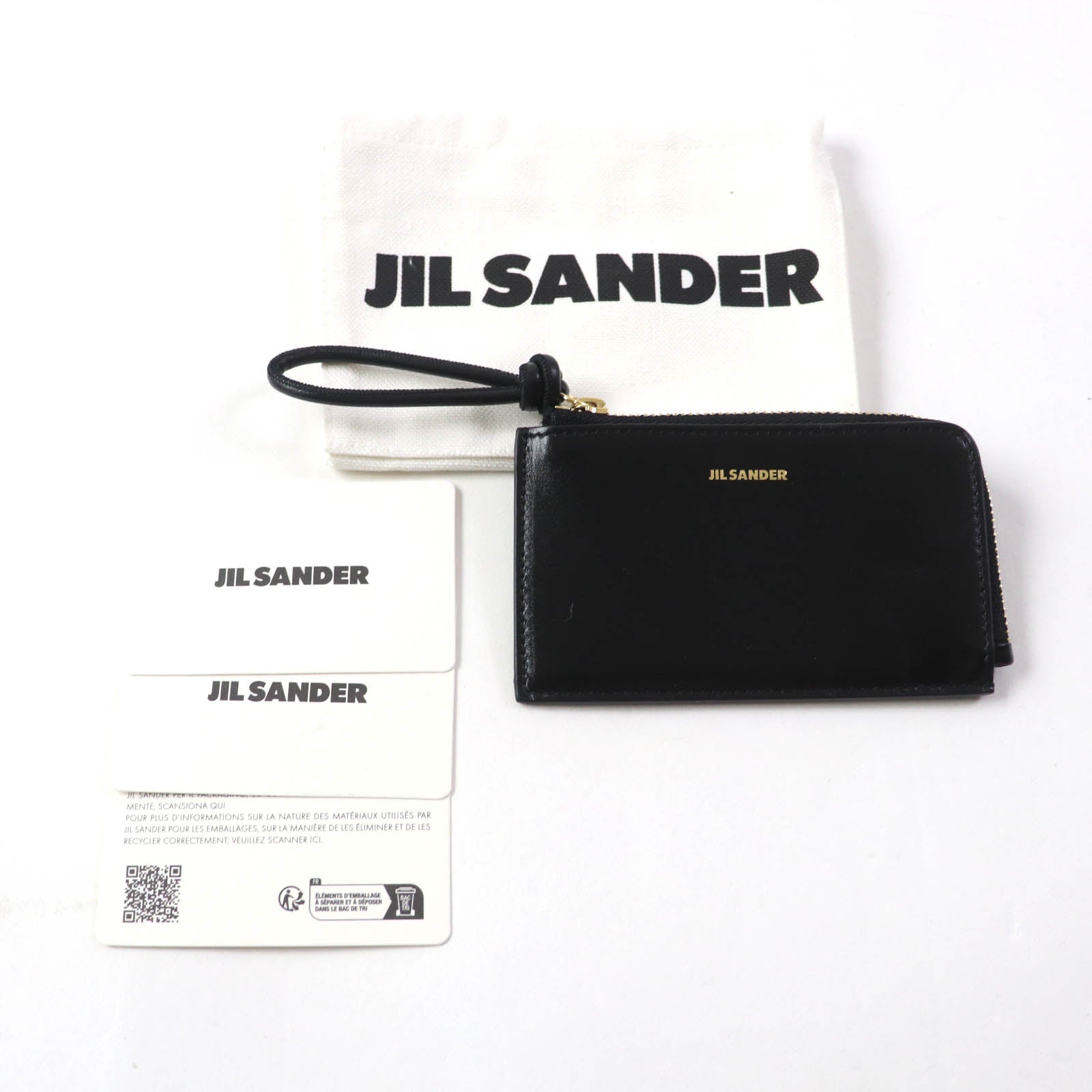 Jil Sander Leather Coin Purse Pass Case