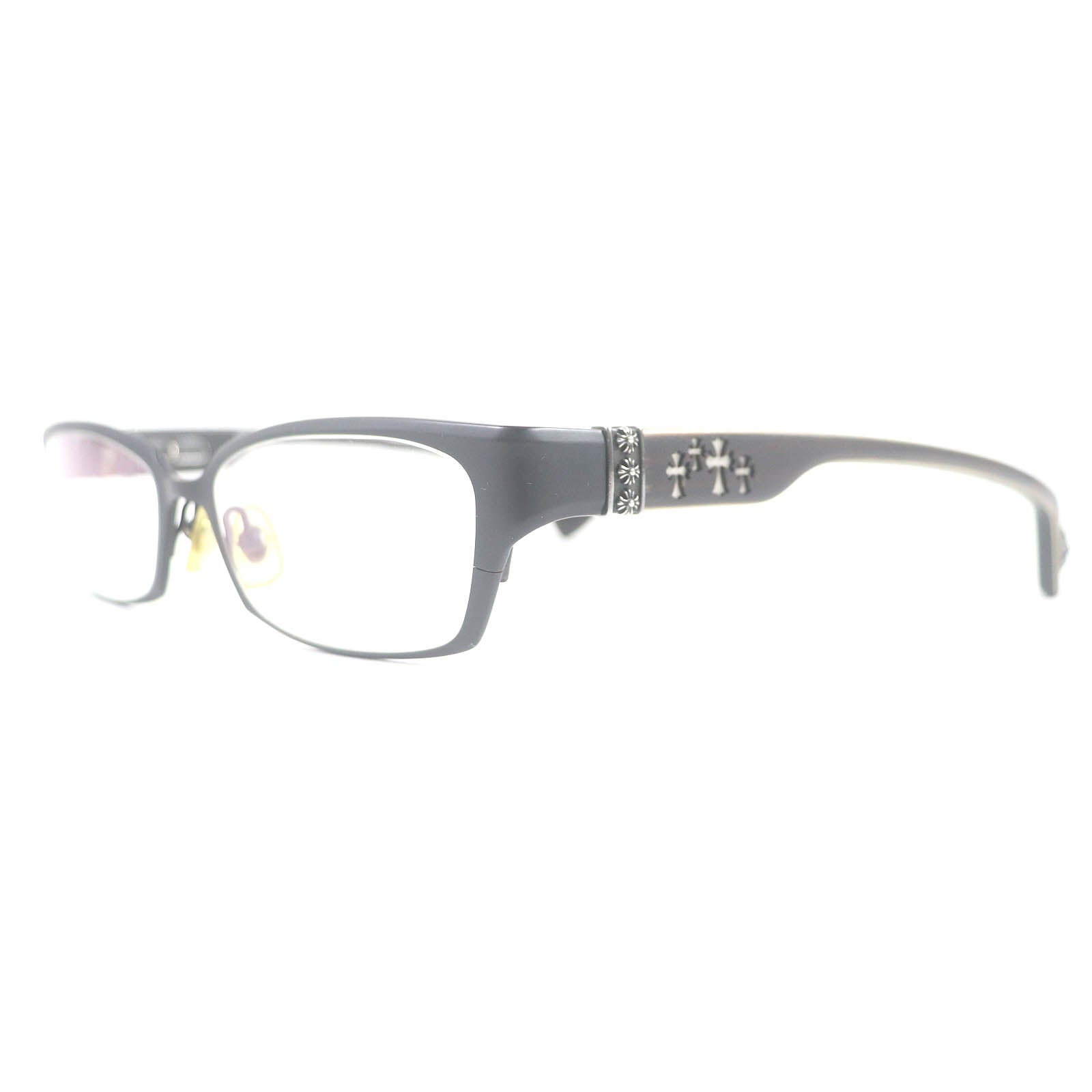 CHROME HEARTS DIXON YU-A Cross Glasses Eyewear