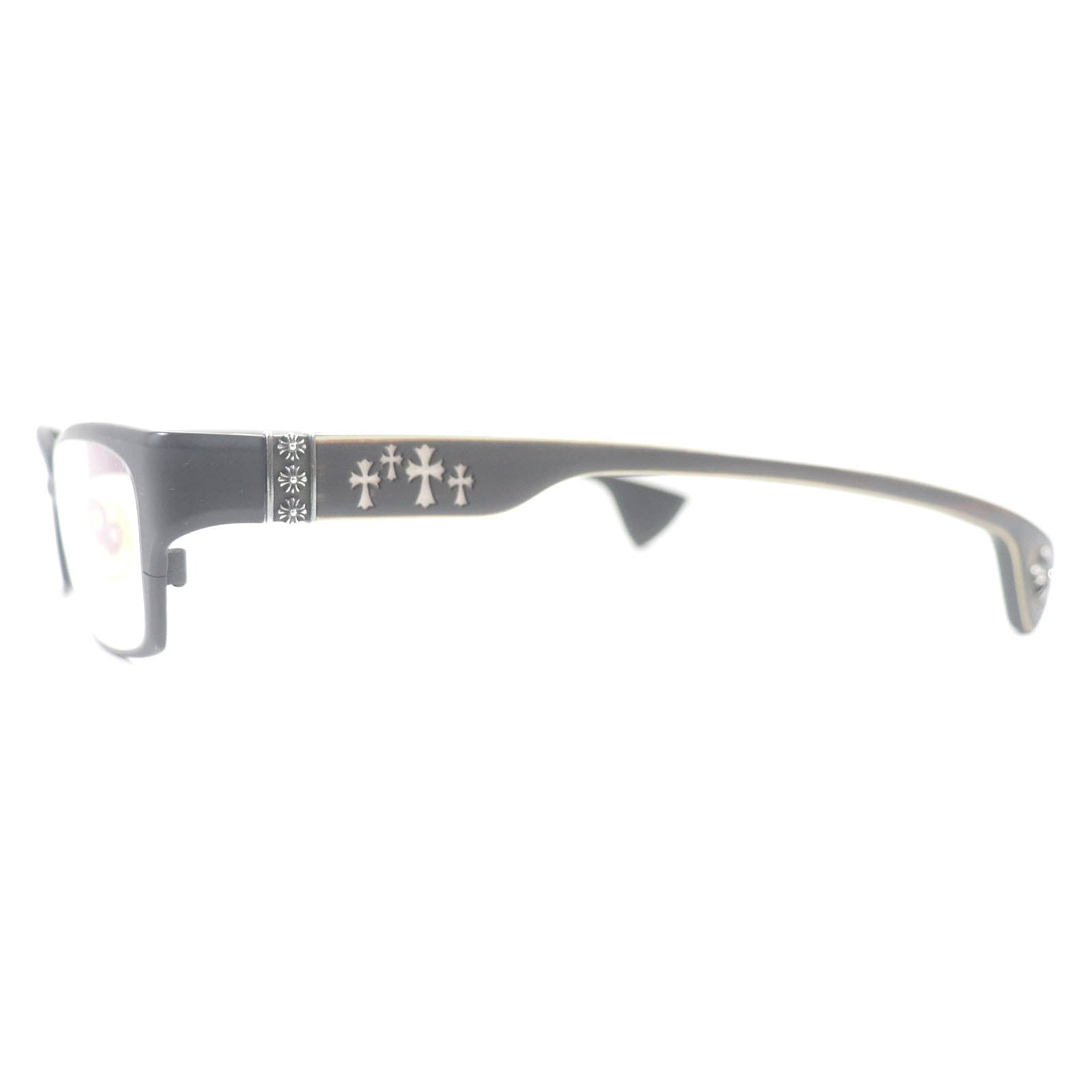 CHROME HEARTS DIXON YU-A Cross Glasses Eyewear