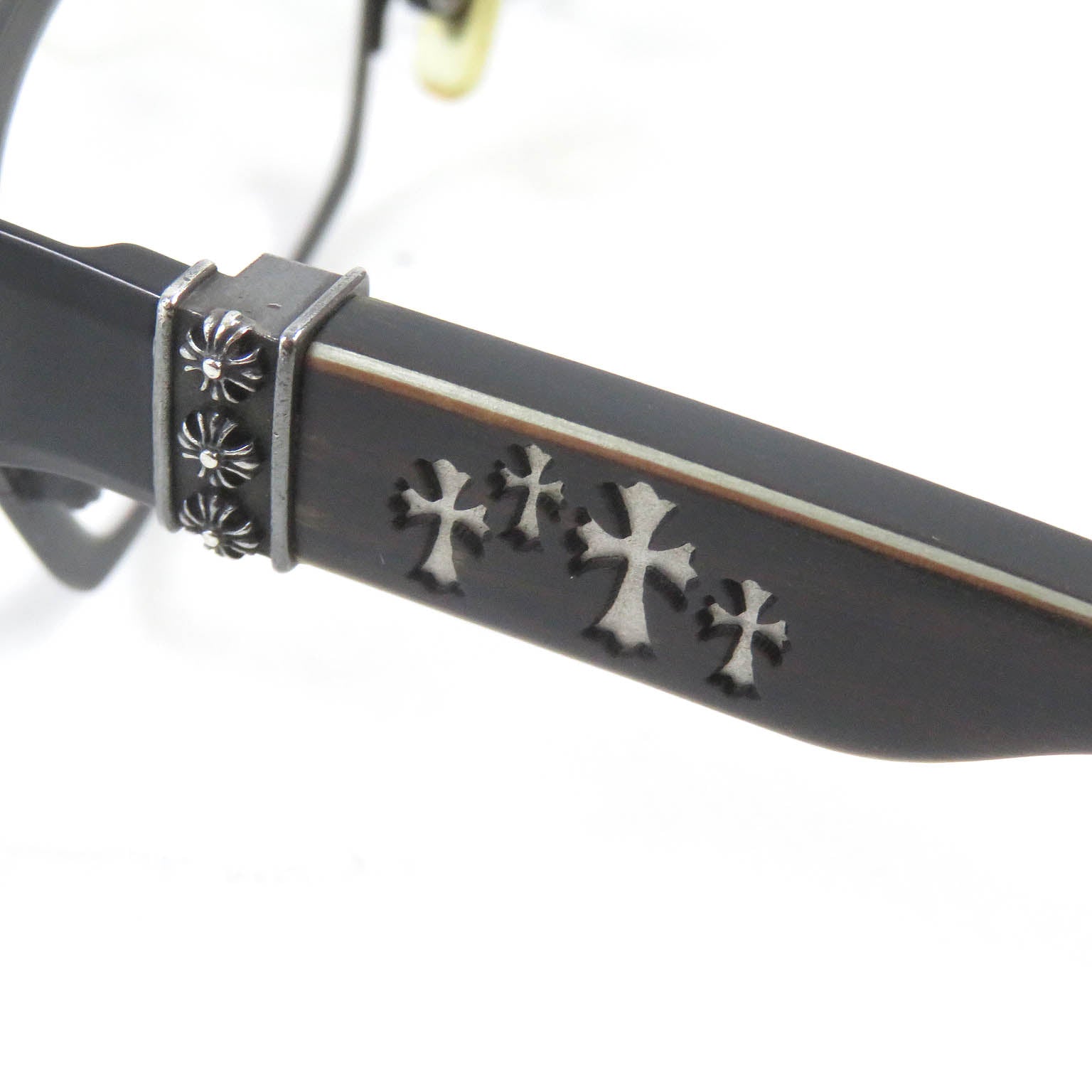 CHROME HEARTS DIXON YU-A Cross Glasses Eyewear