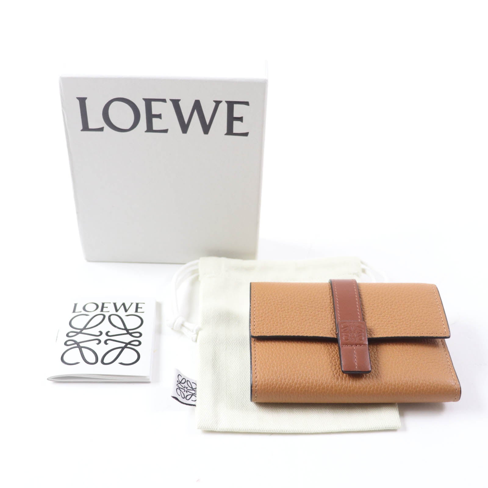 LOEWE Vertical Wallet Small Tri-fold