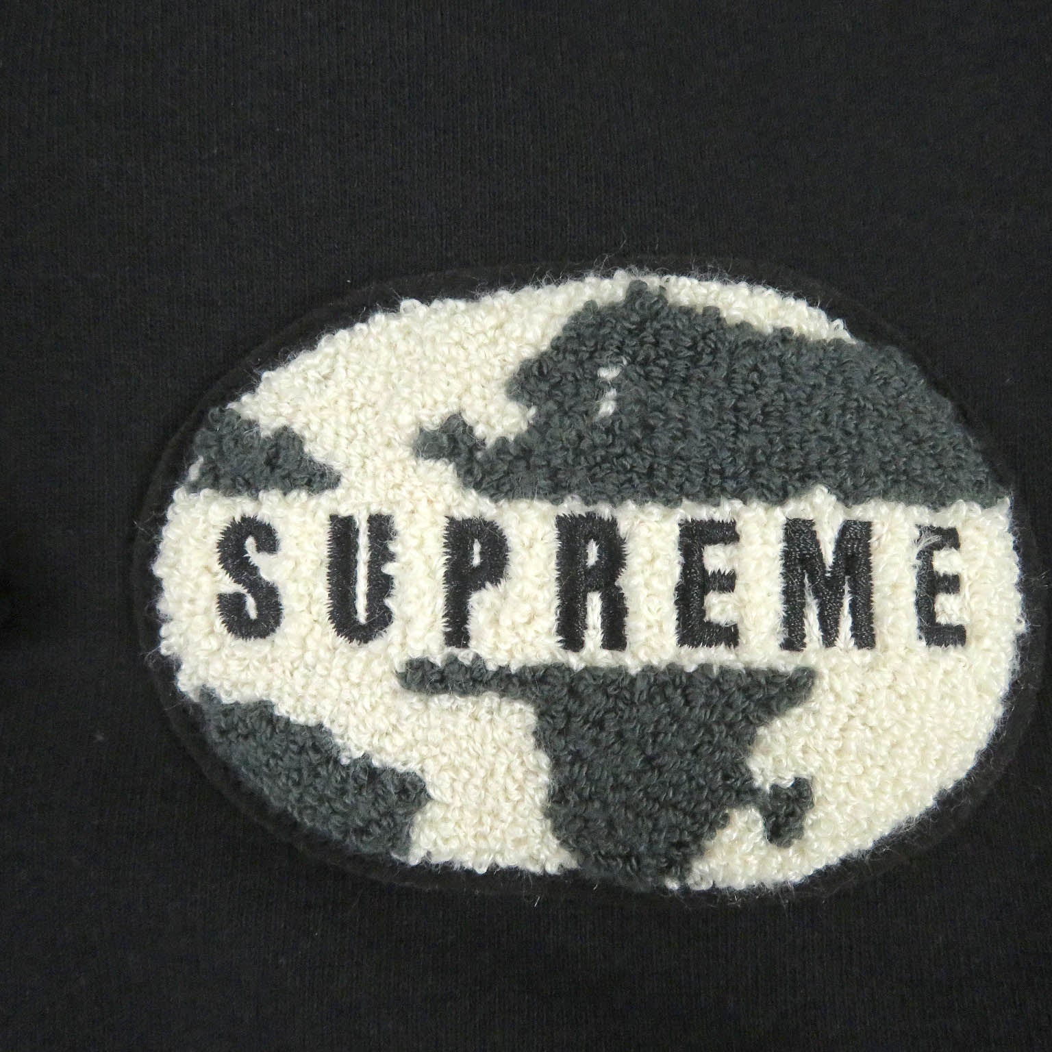 Supreme Cotton Zip Up Hooded Sweatshirt M