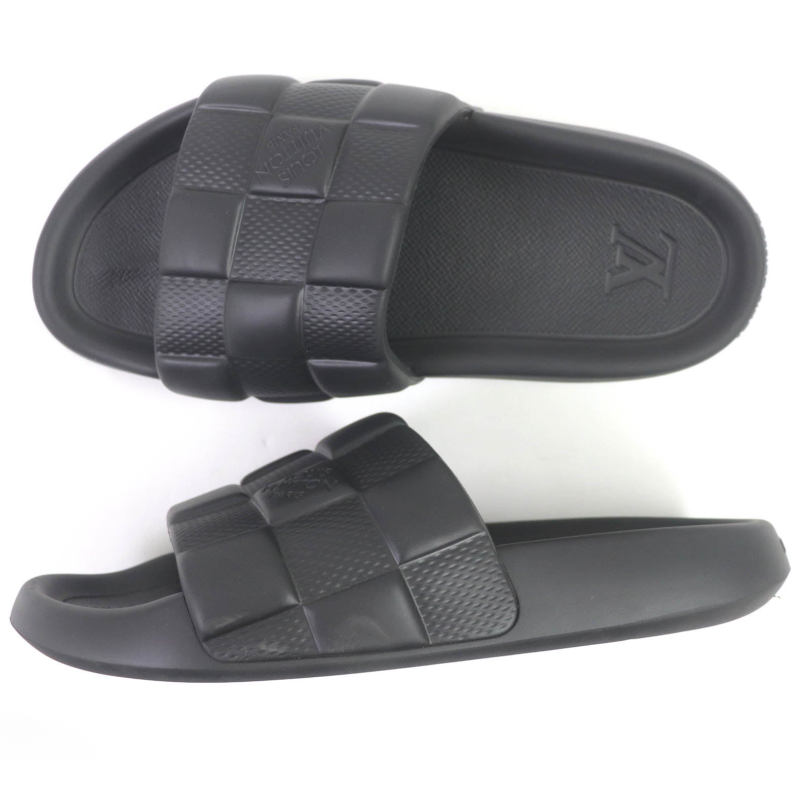 Louis Vuitton Damier Embossed Shower Sandals