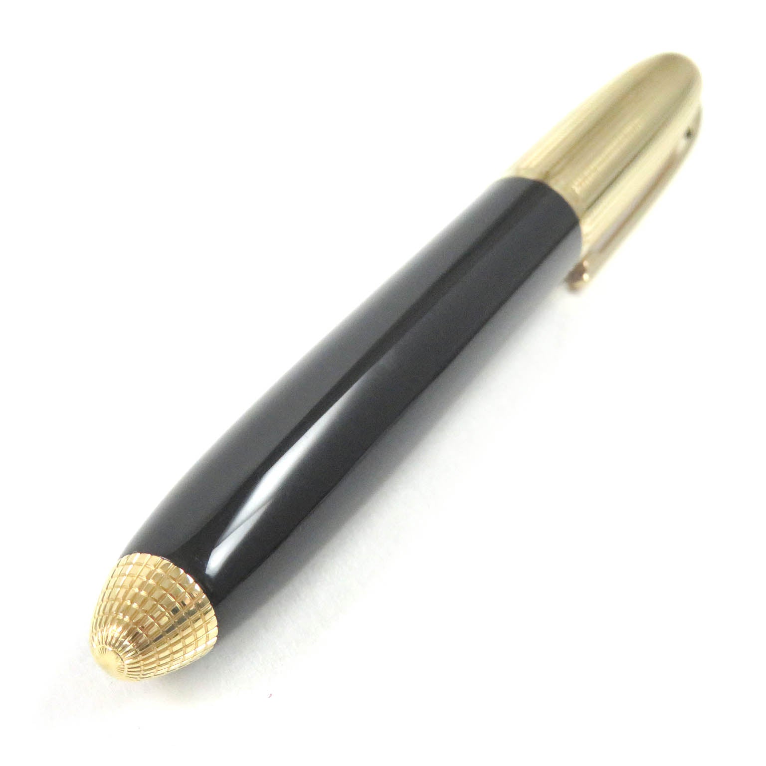 Louis Vuitton Ballpoint Pen Black Gold N76602