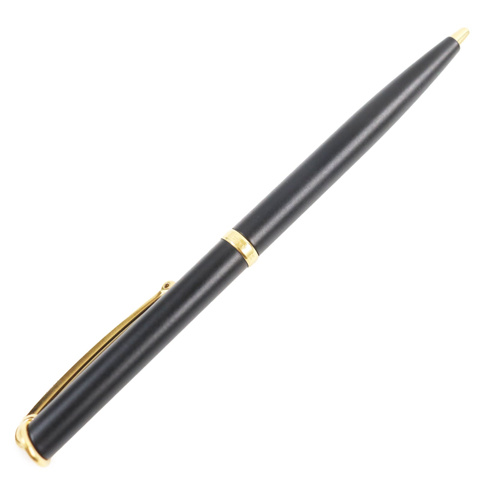 HERMES Allegro Twist Ballpoint Pen Black Gold