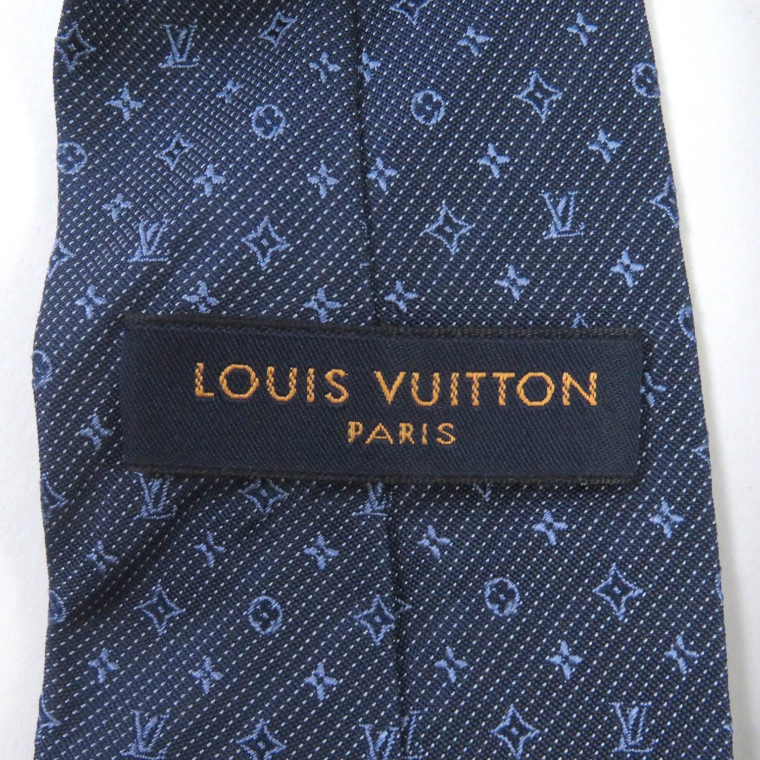 Louis Vuitton Silk Monogram Tie M70953