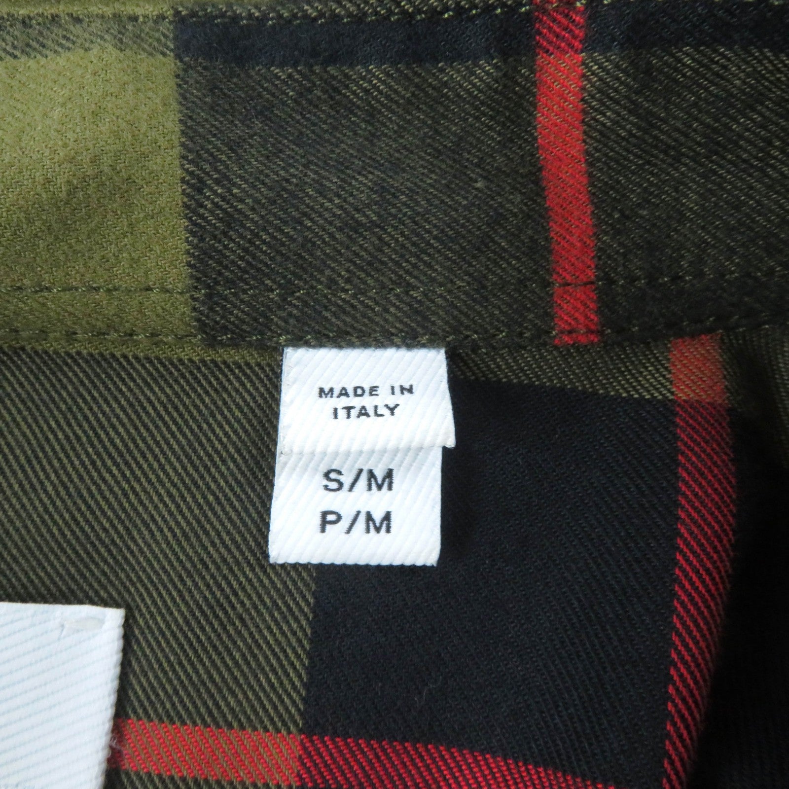 Burberry TB Logo Check Poncho Khaki S/M