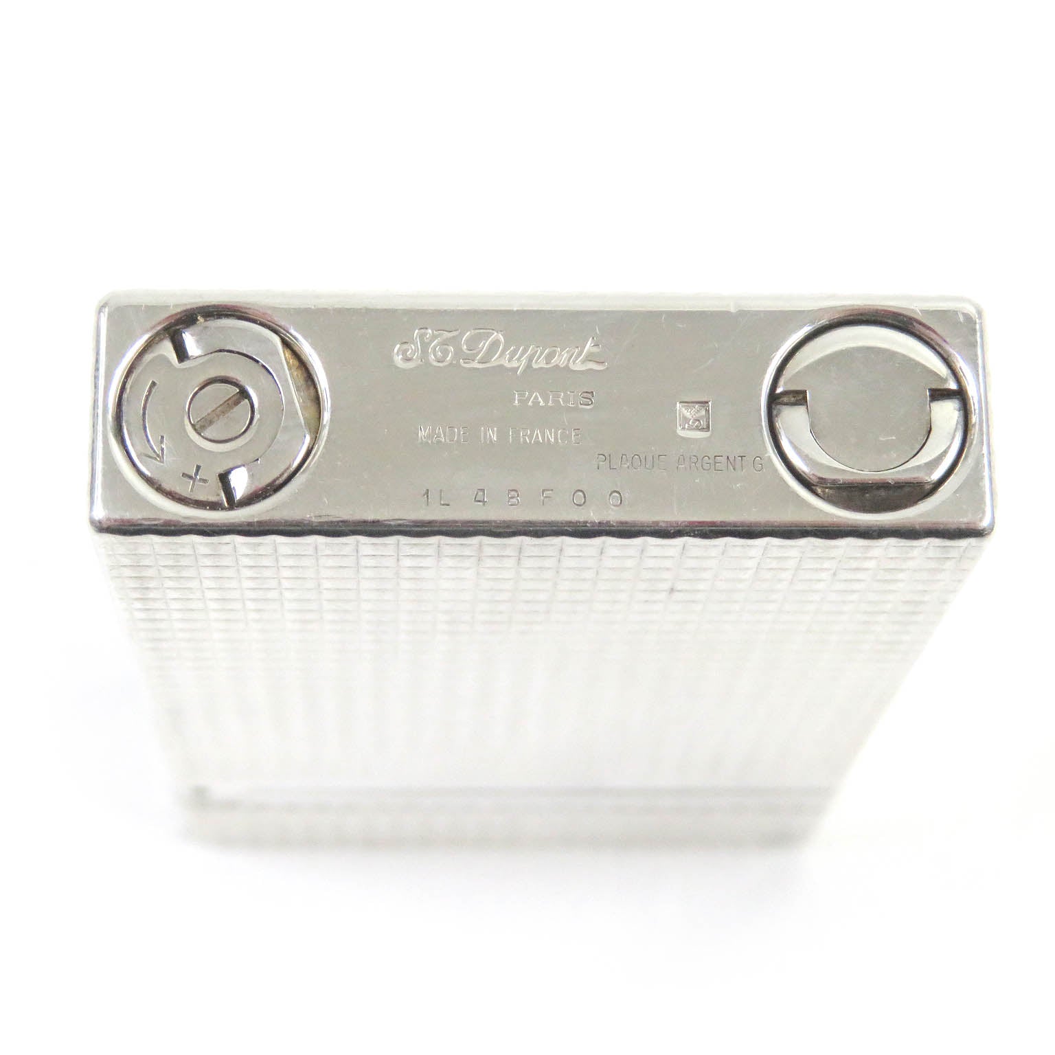 Dupont Line 2 Diamond Head Lighter Silver