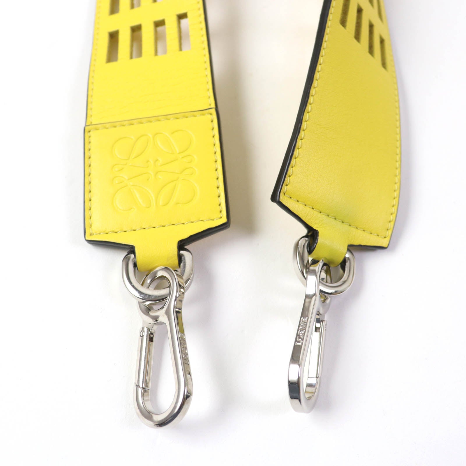 LOEWE Leather Shoulder Strap Yellow