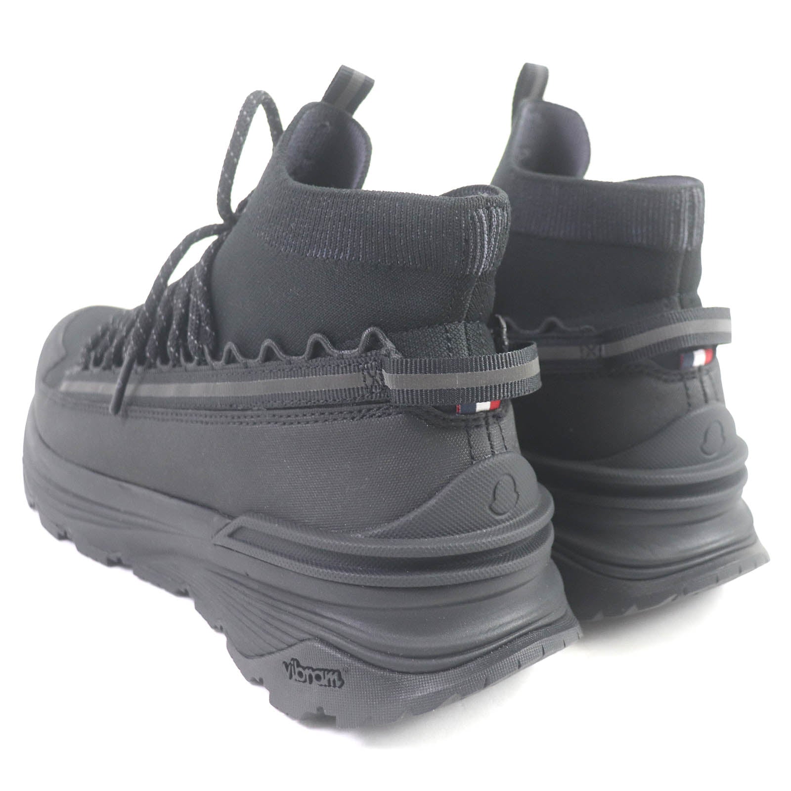 Moncler Runner Vibram Sole Sneakers Black 42