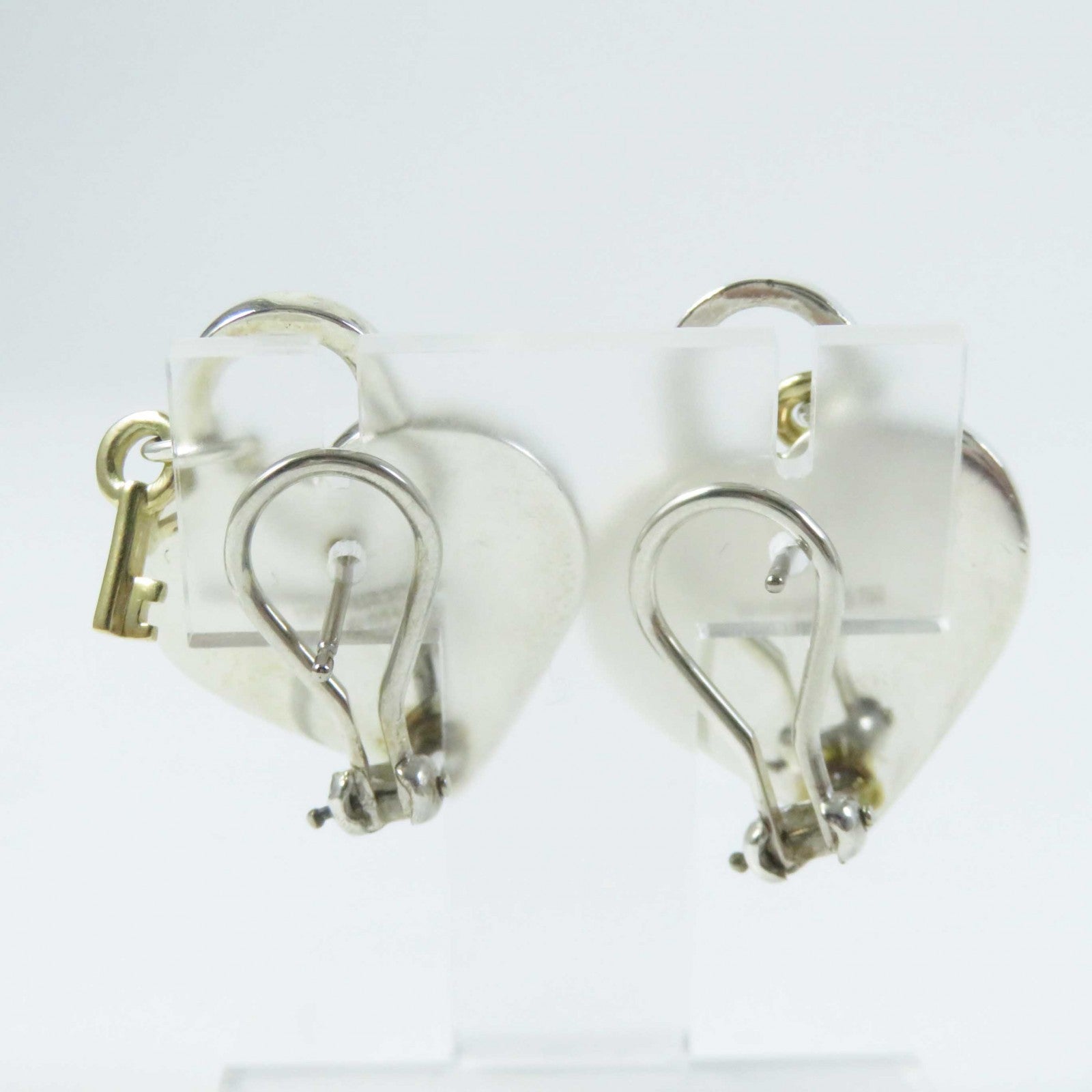 Tiffany & Co Heart Lock Earrings AG925 750