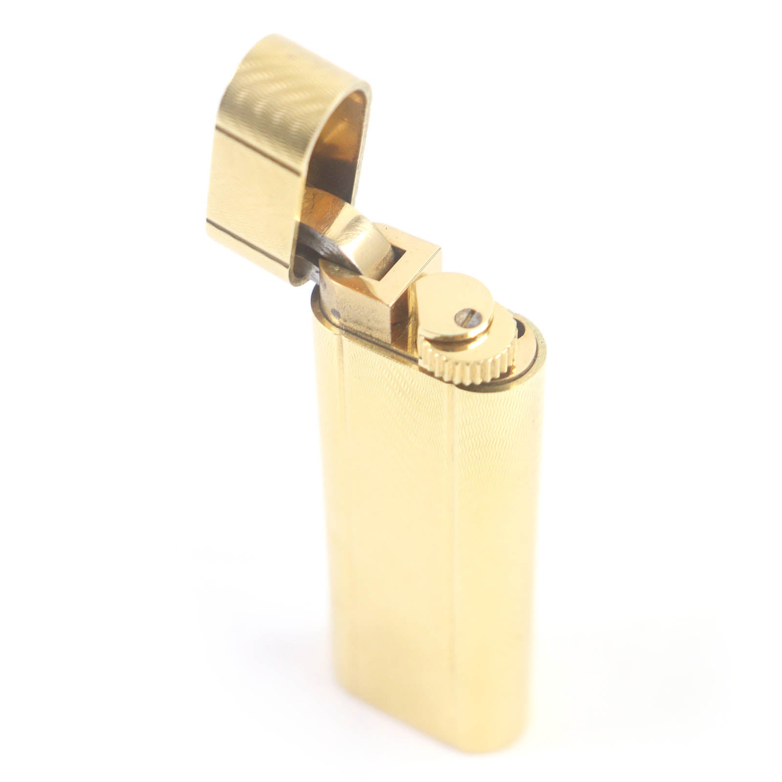 Cartier Oval Roller Gas Lighter Gold