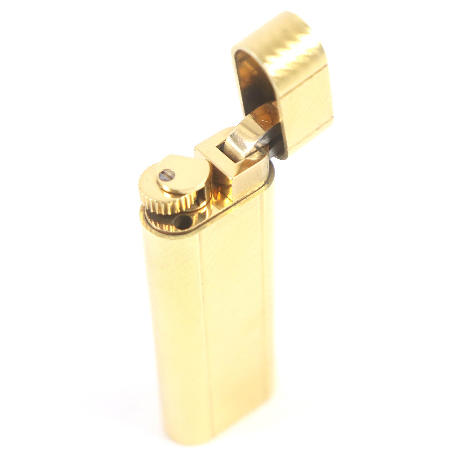 Cartier Oval Roller Gas Lighter Gold