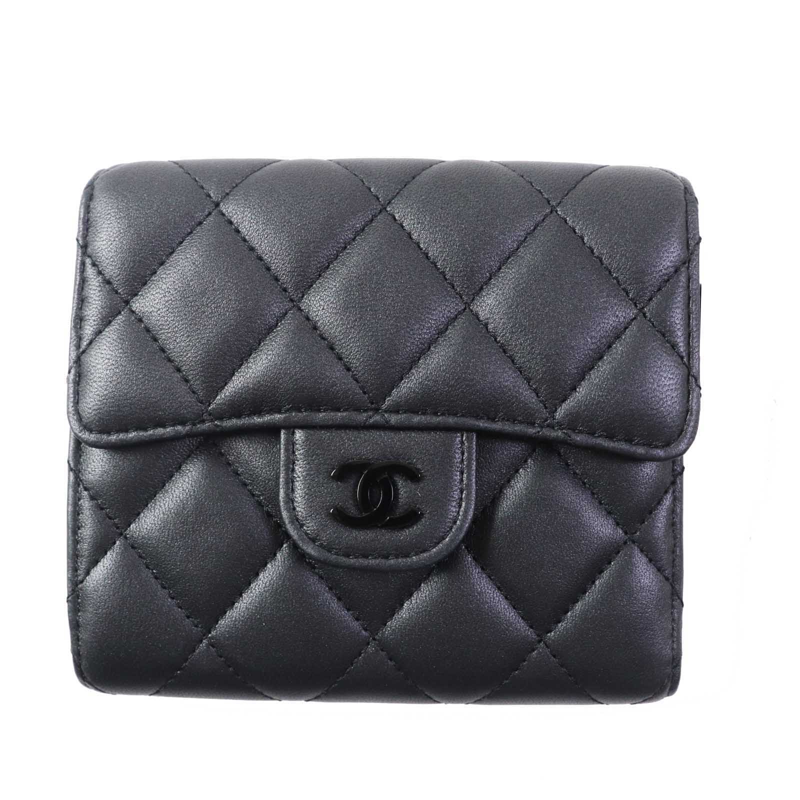 Chanel Timeless Classic Small Wallet Black