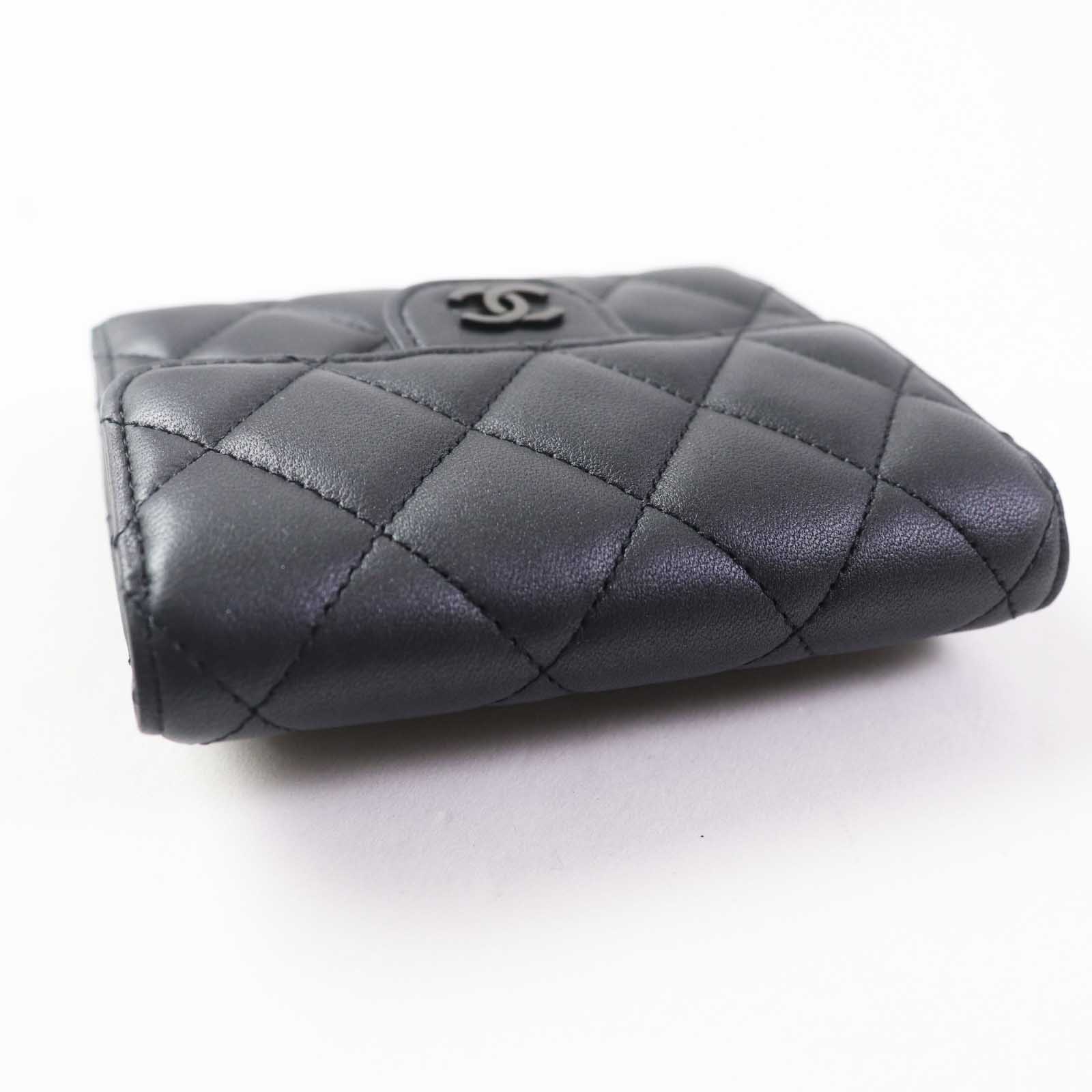 Chanel Timeless Classic Small Wallet Black