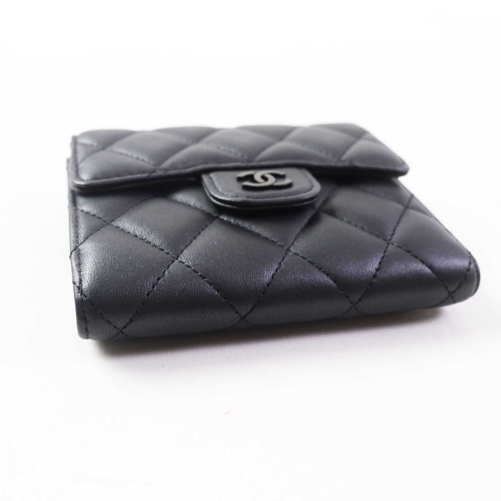 Chanel Timeless Classic Small Wallet Black