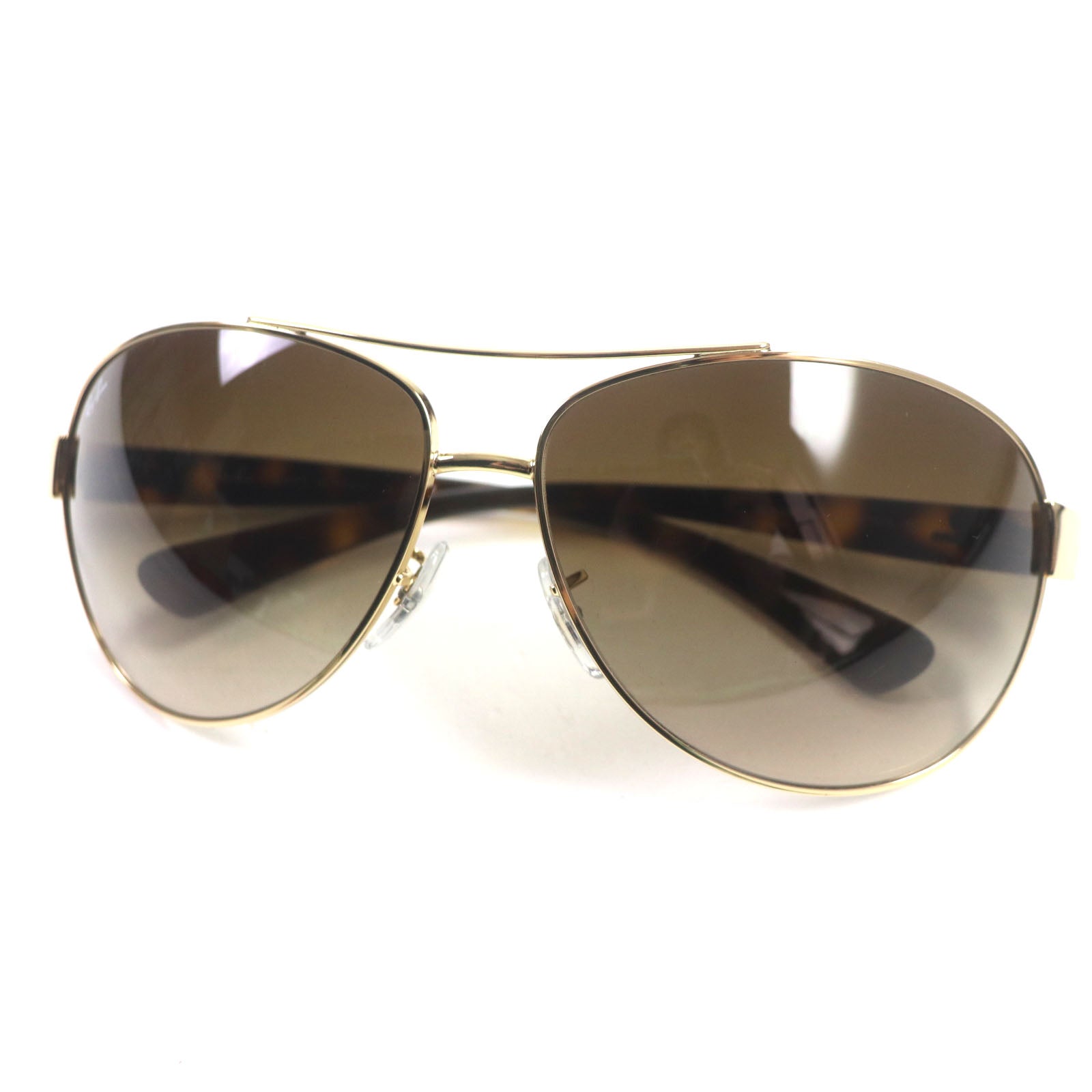 Ray-Ban RB3386 Pilot Sunglasses Gold Brown