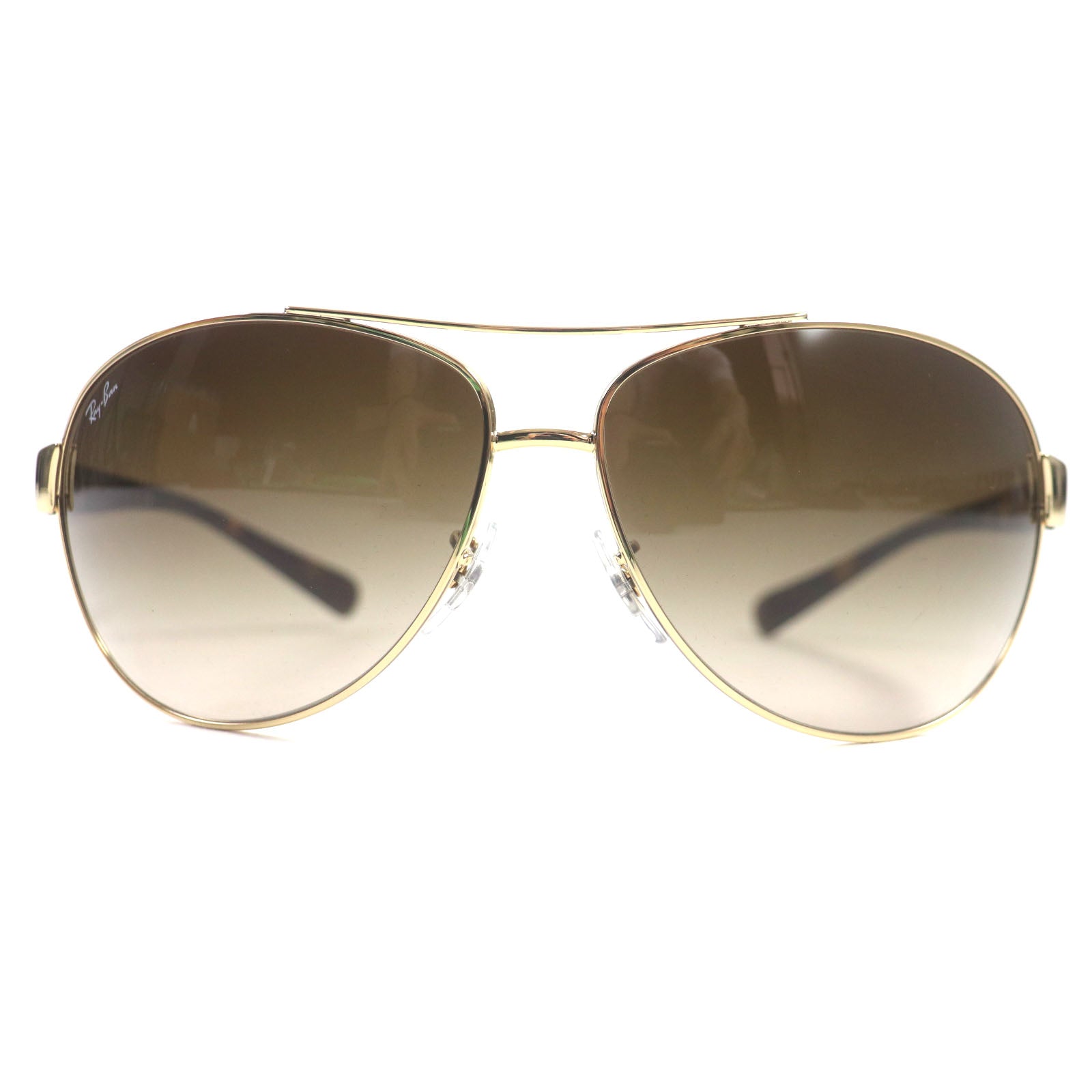 Ray-Ban RB3386 Pilot Sunglasses Gold Brown