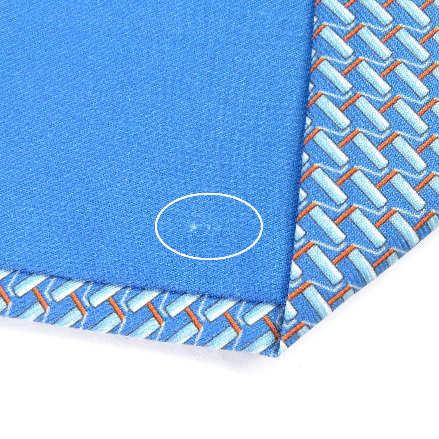 Hermes Silk Roller Paint Pattern Tie