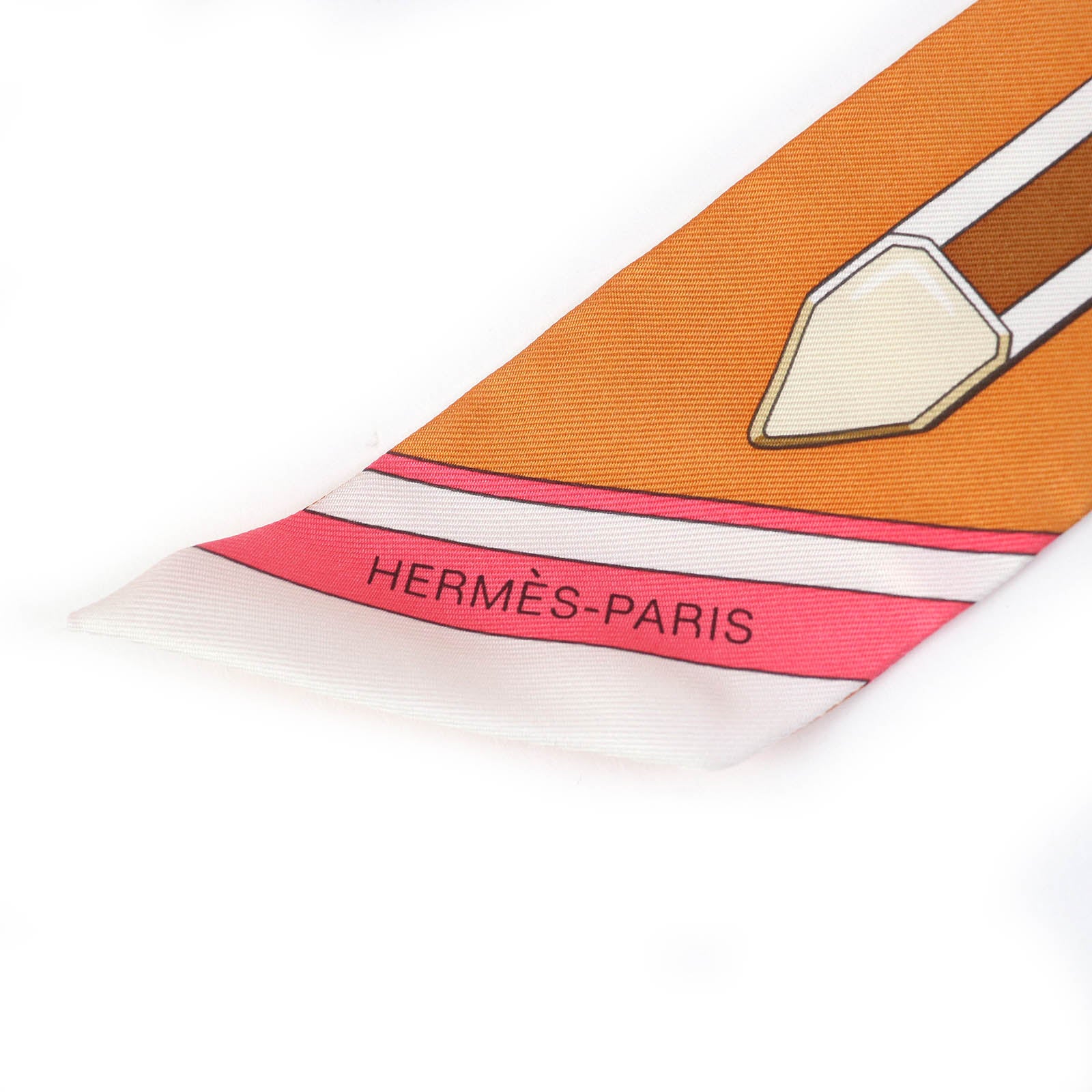 Hermes Twilly Grand Tralala Silk Scarf