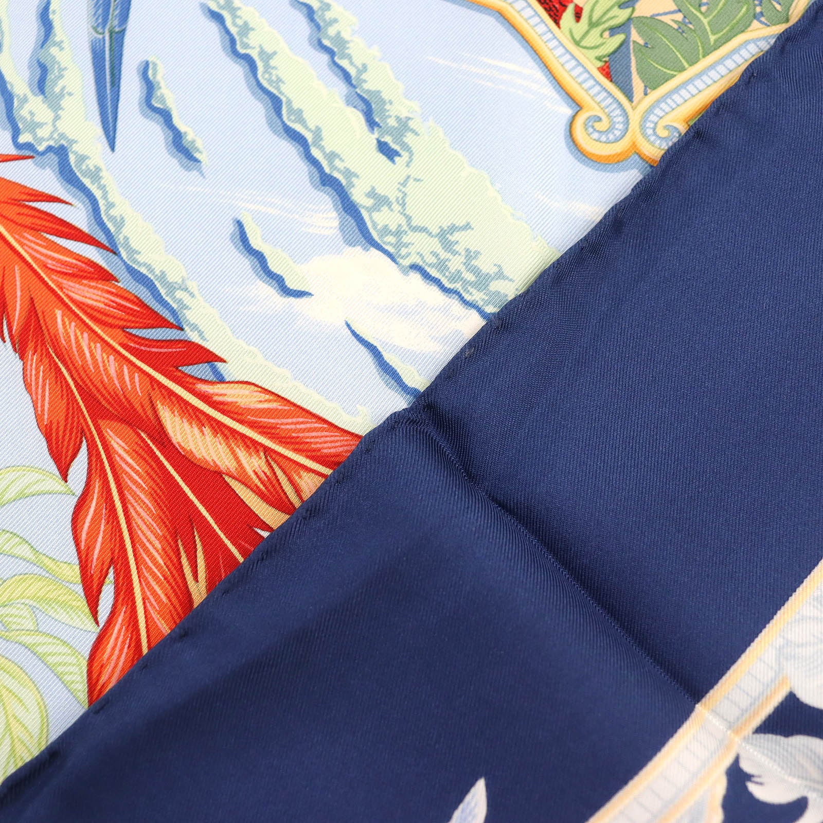 HERMES Calle 90 Amazonia Silk Scarf