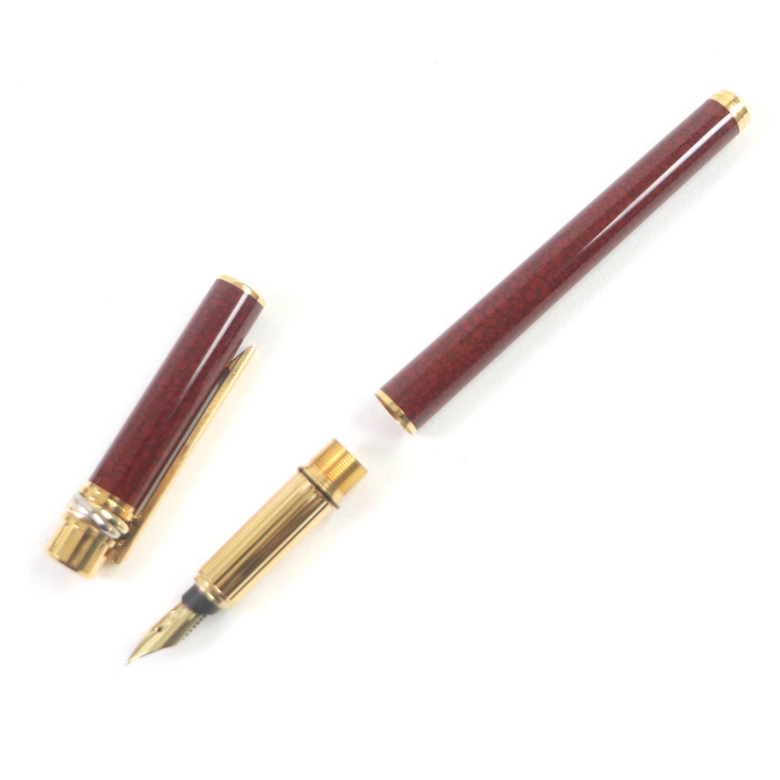 Cartier Trinity Fountain Pen F nib 18K