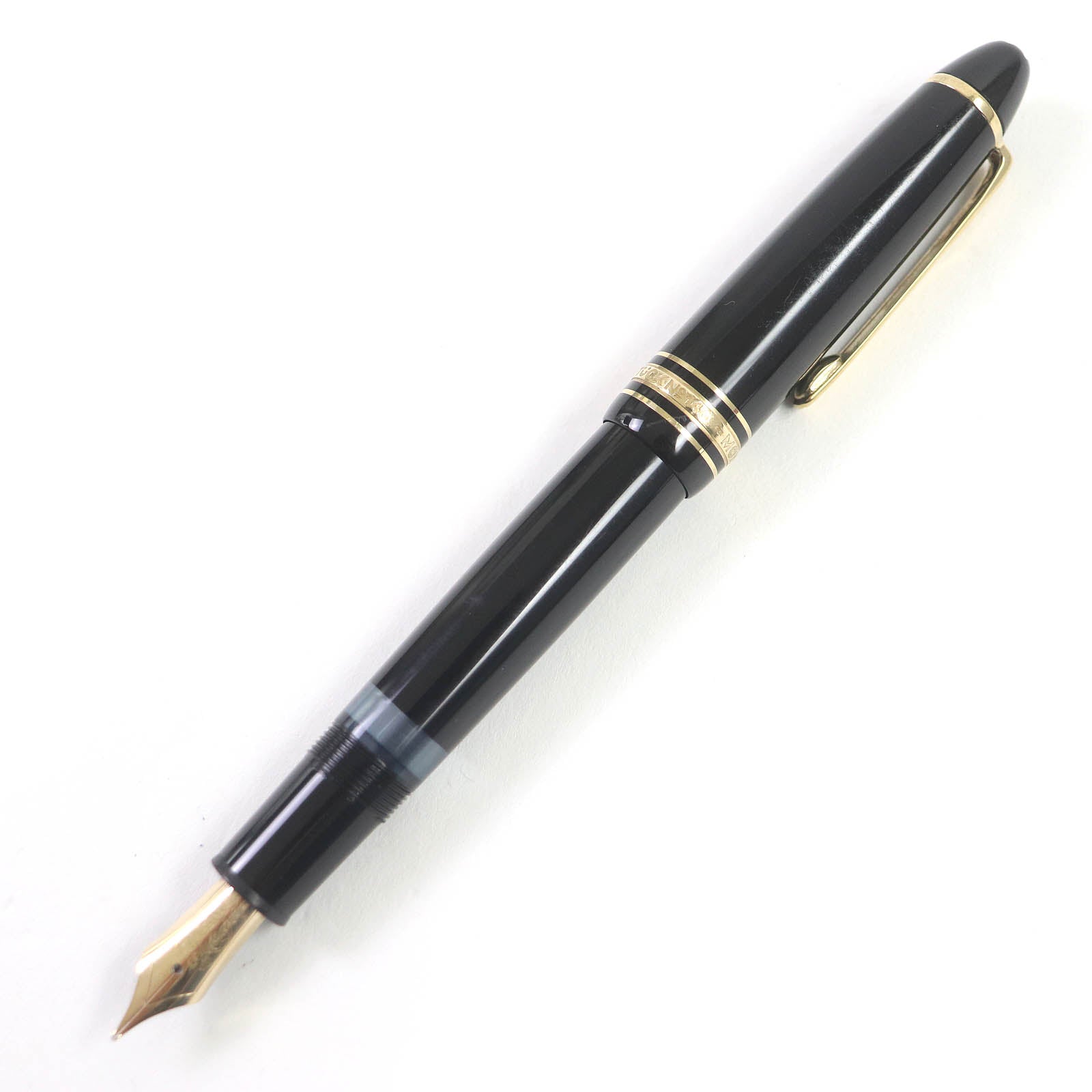 Montblanc Meisterstck K14 Fountain Pen Black Gold