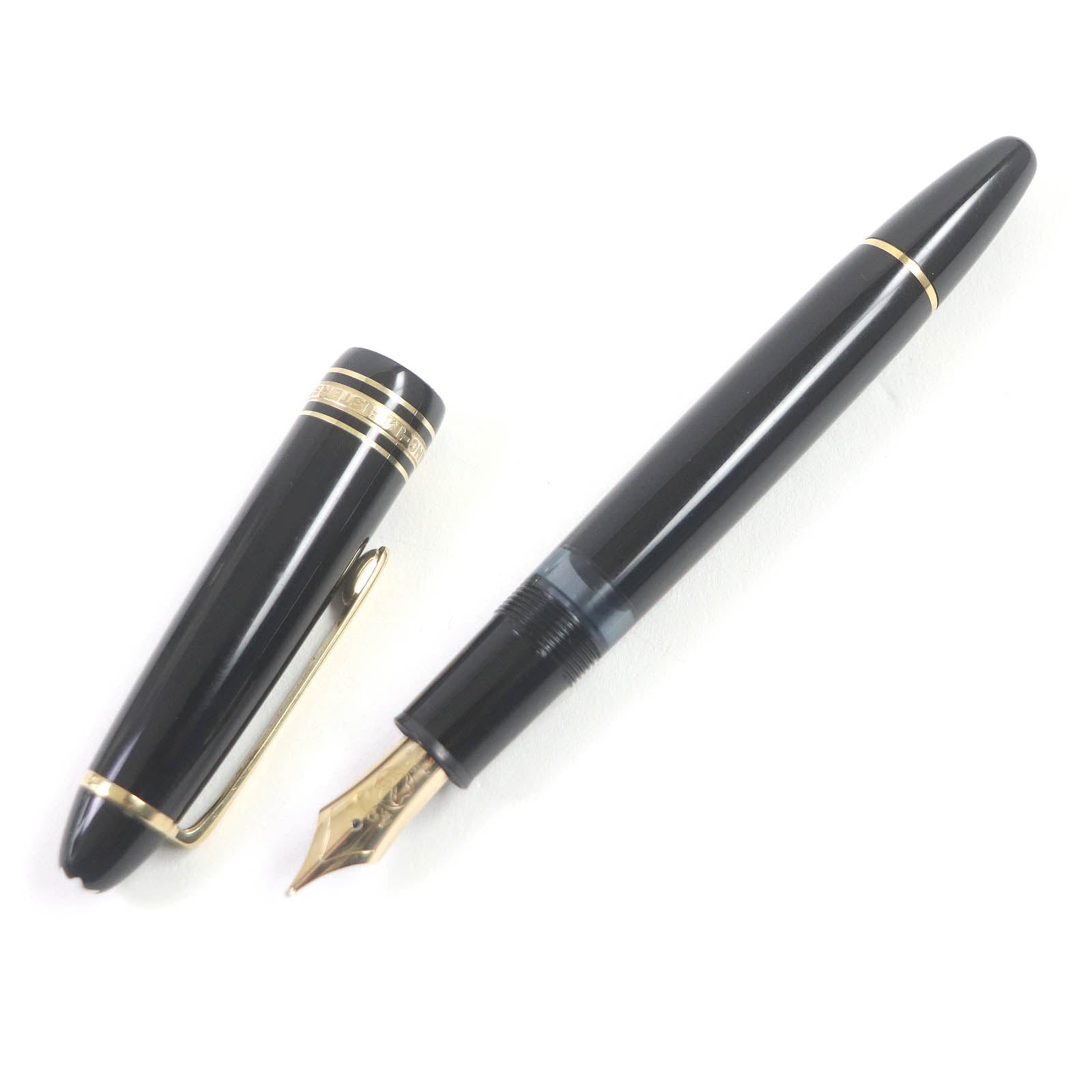 Montblanc Meisterstck K14 Fountain Pen Black Gold