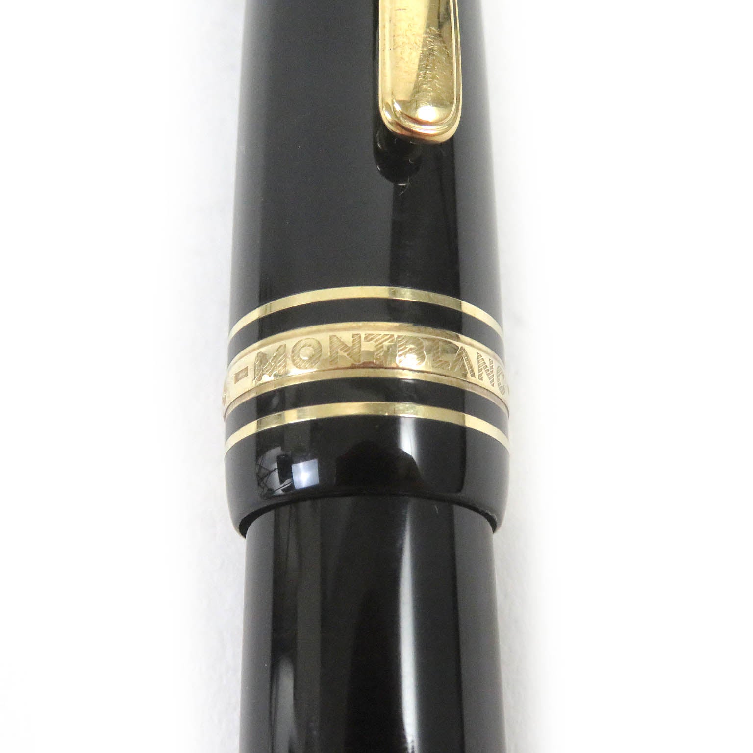 Montblanc Meisterstck K14 Fountain Pen Black Gold