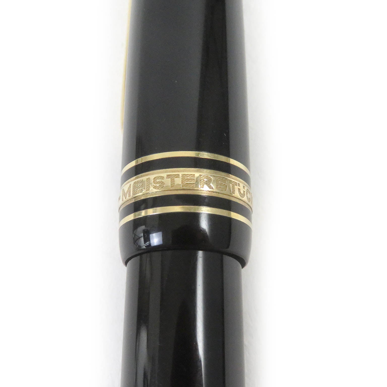 Montblanc Meisterstck K14 Fountain Pen Black Gold