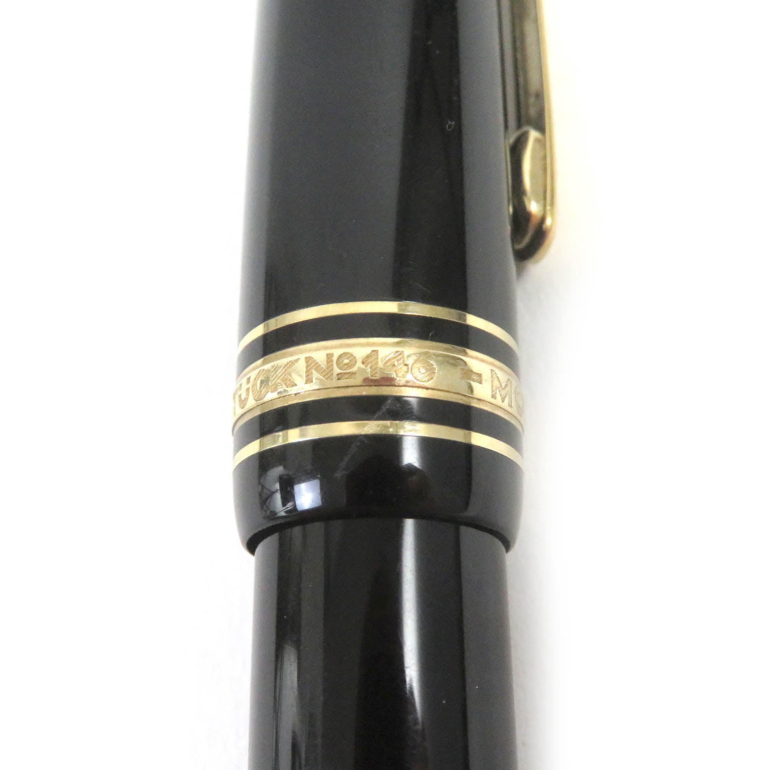 Montblanc Meisterstck K14 Fountain Pen Black Gold