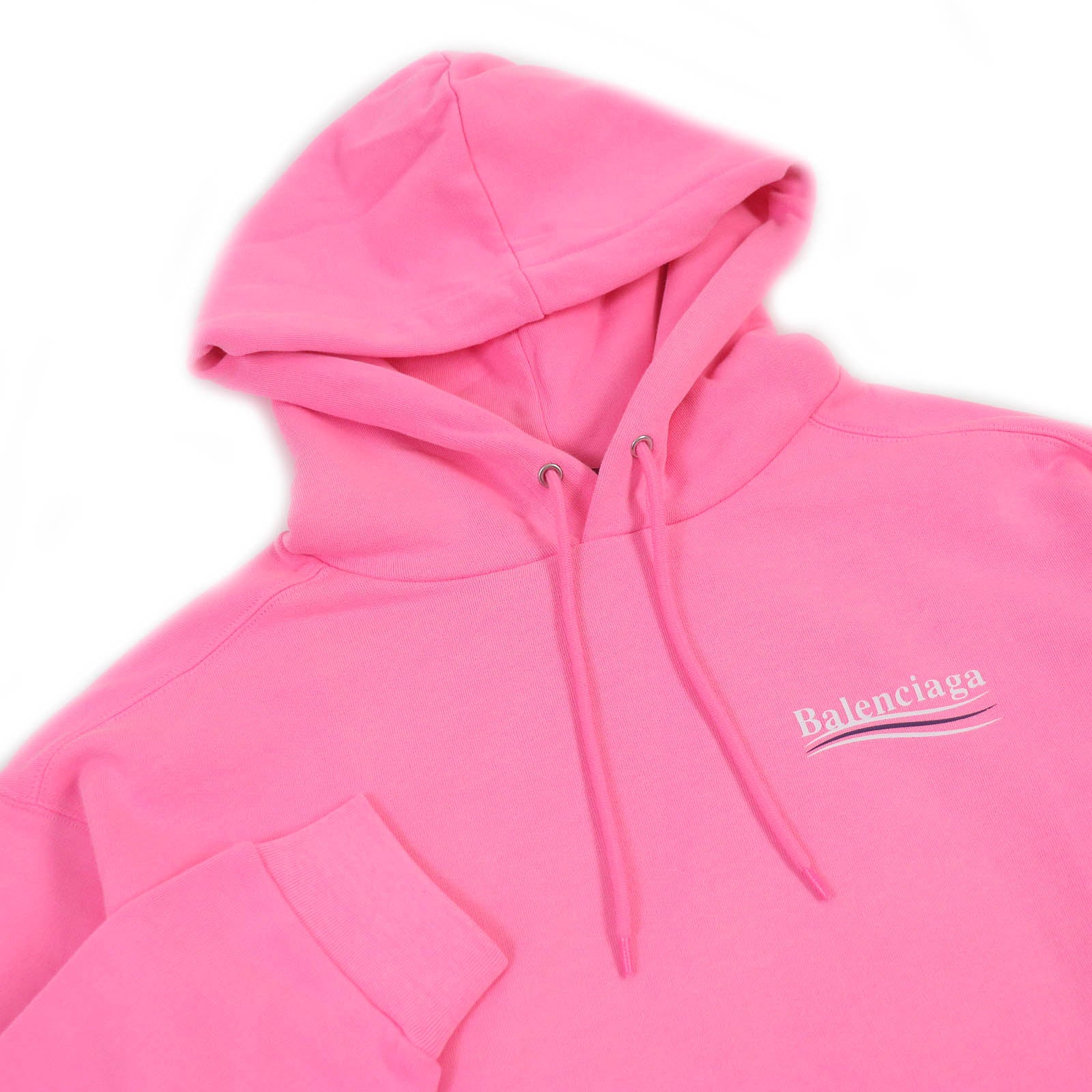 Balenciaga Cotton Logo Oversized Hoodie M