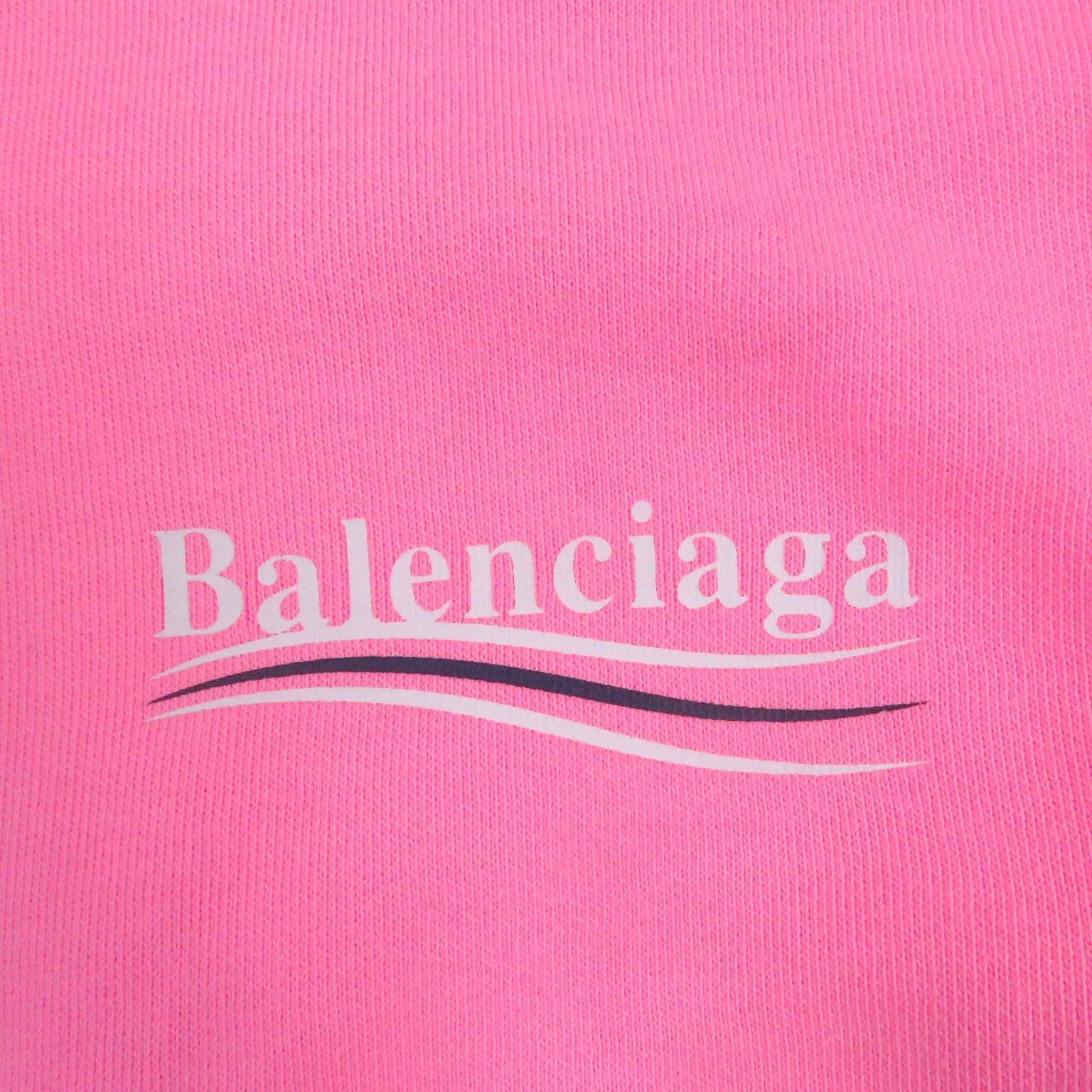 Balenciaga Cotton Logo Oversized Hoodie M