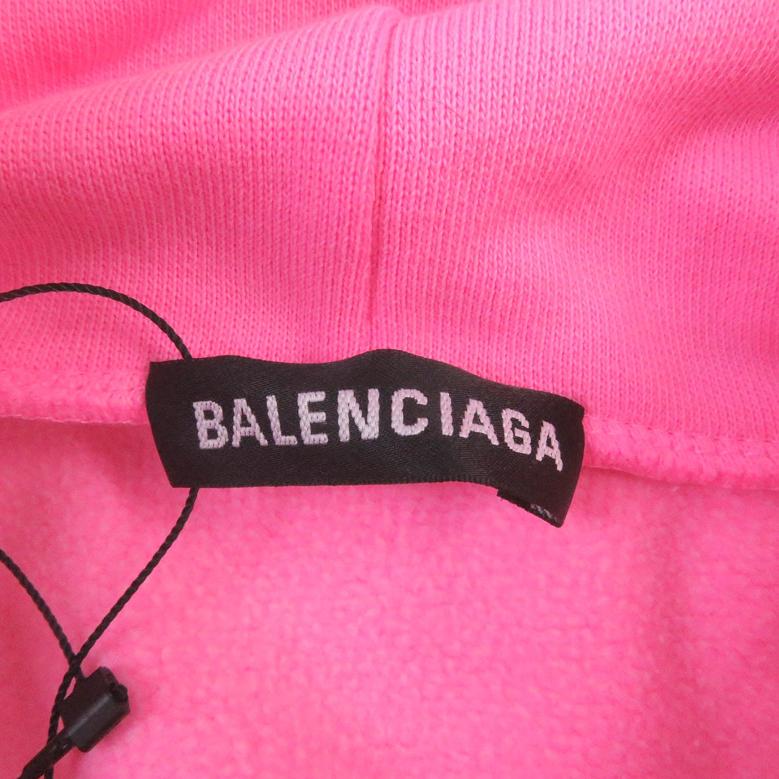 Balenciaga Cotton Logo Oversized Hoodie M