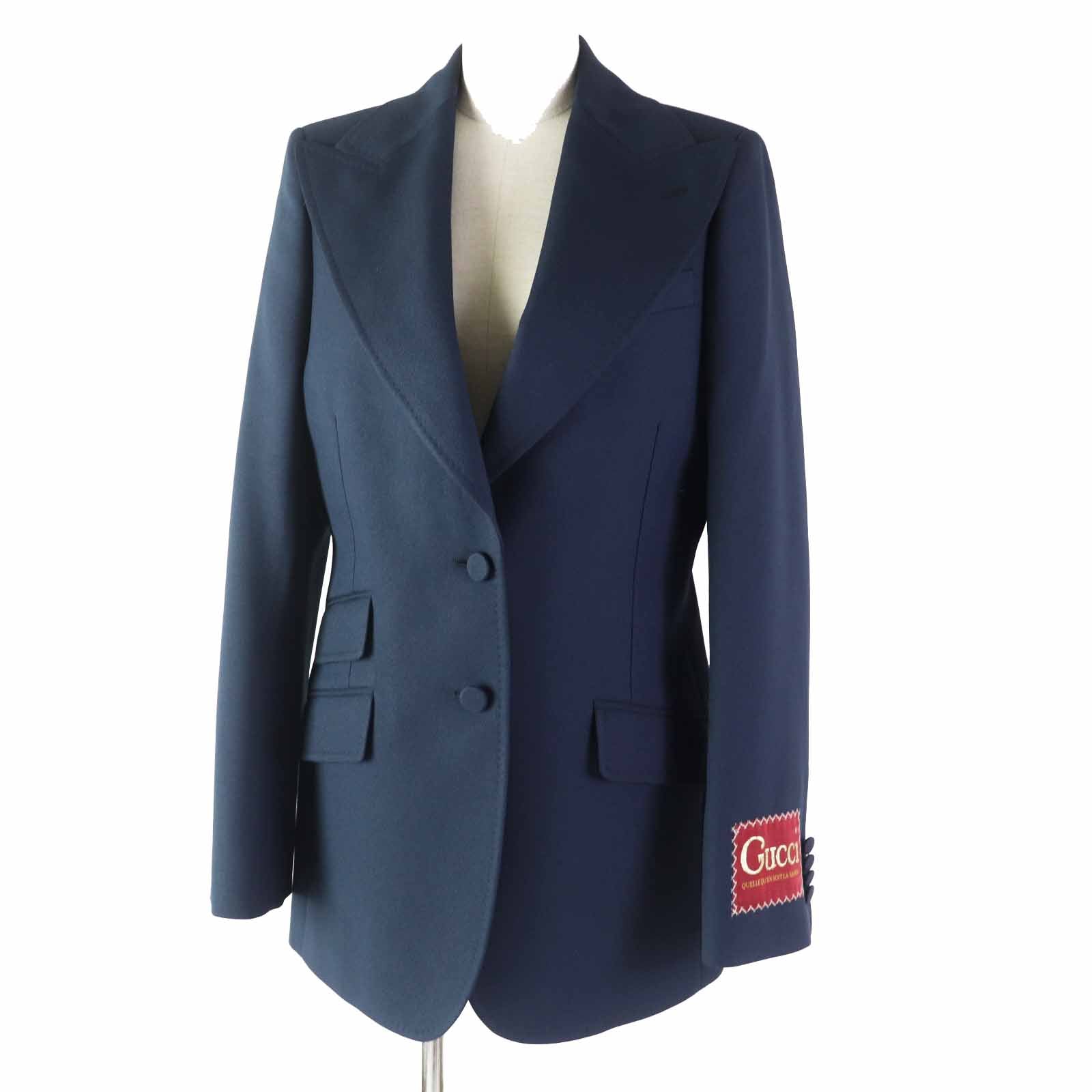 GUCCI Women's Jacket Navy 619264