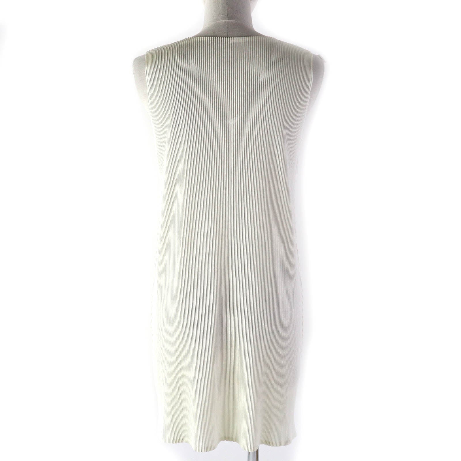 Issey Miyake Sleeveless Dress Polyester