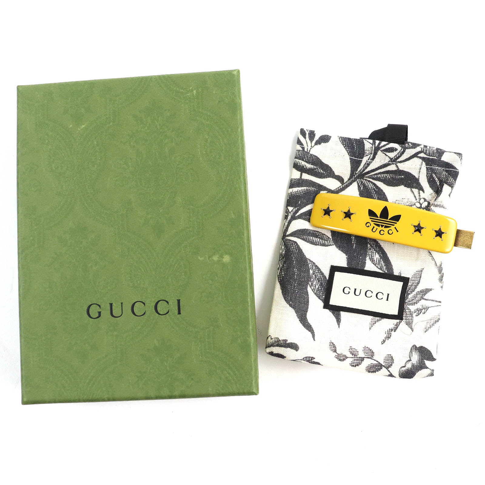 Gucci Trefoil Logo Hair Clip Accessory