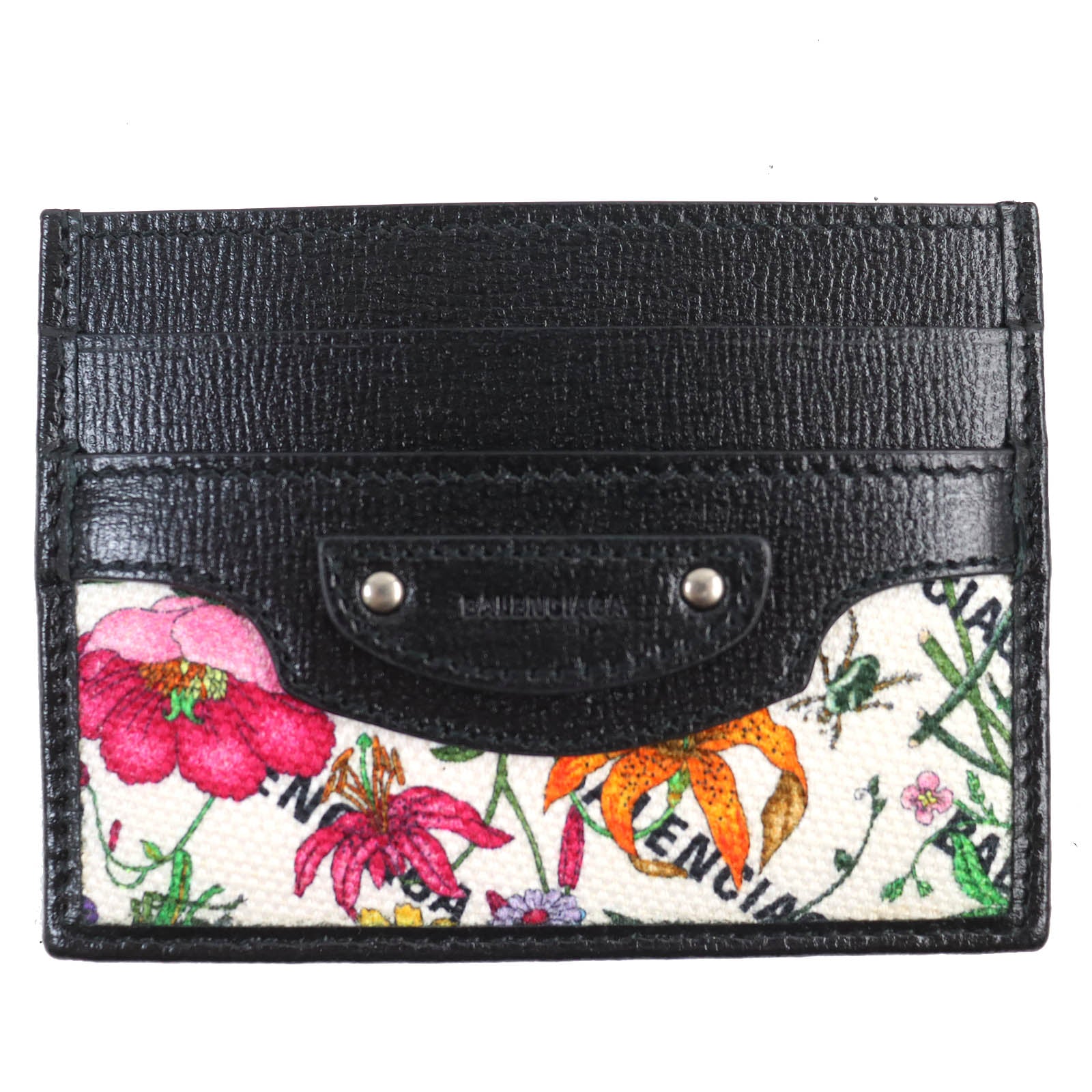 Gucci Floral Leather Card Holder 681709