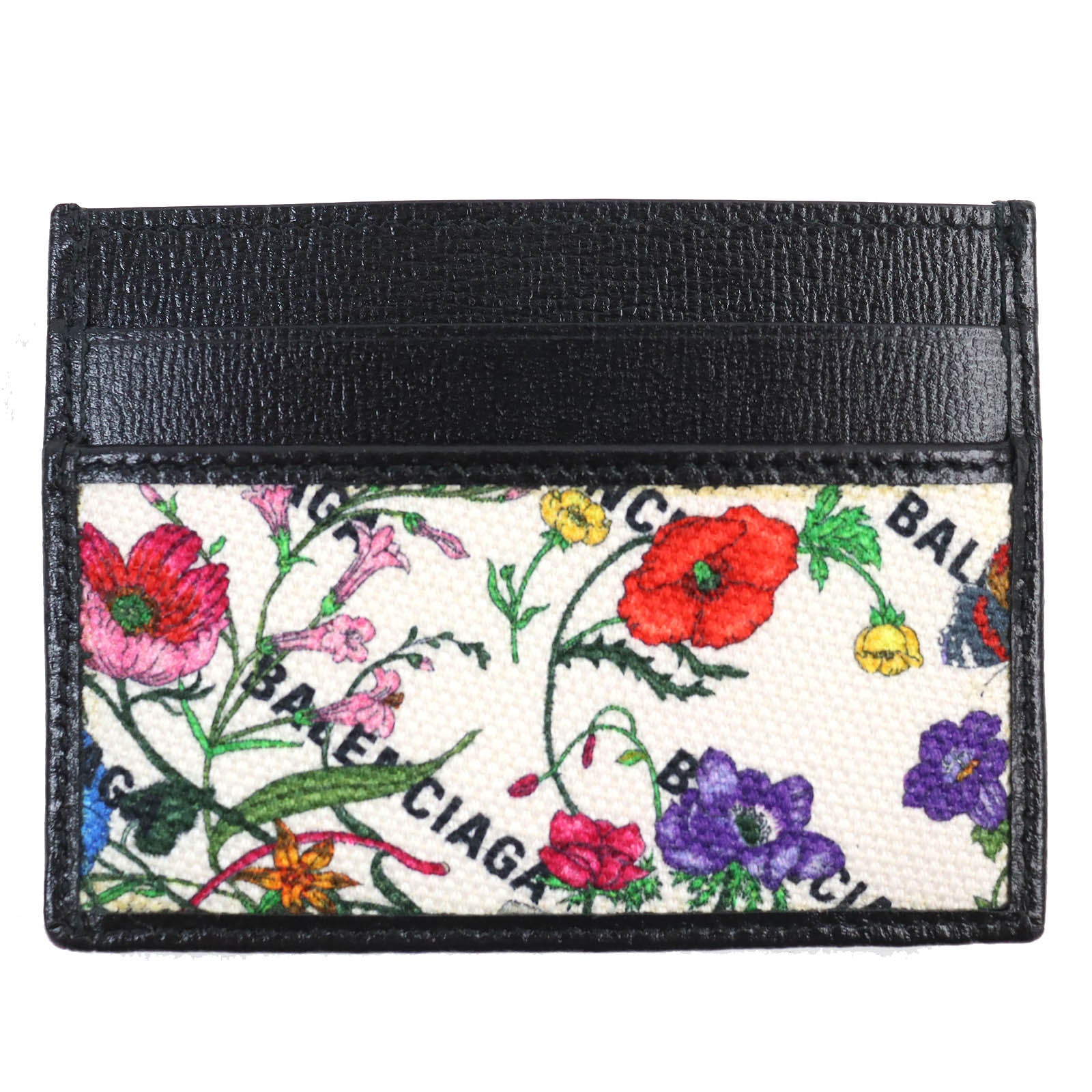 Gucci Floral Leather Card Holder 681709