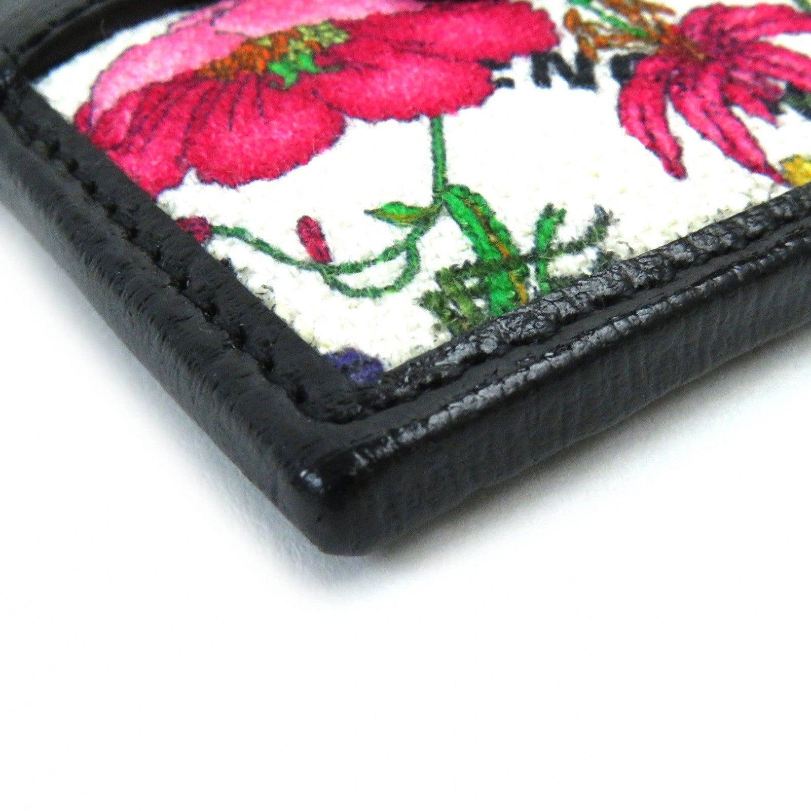 Gucci Floral Leather Card Holder 681709