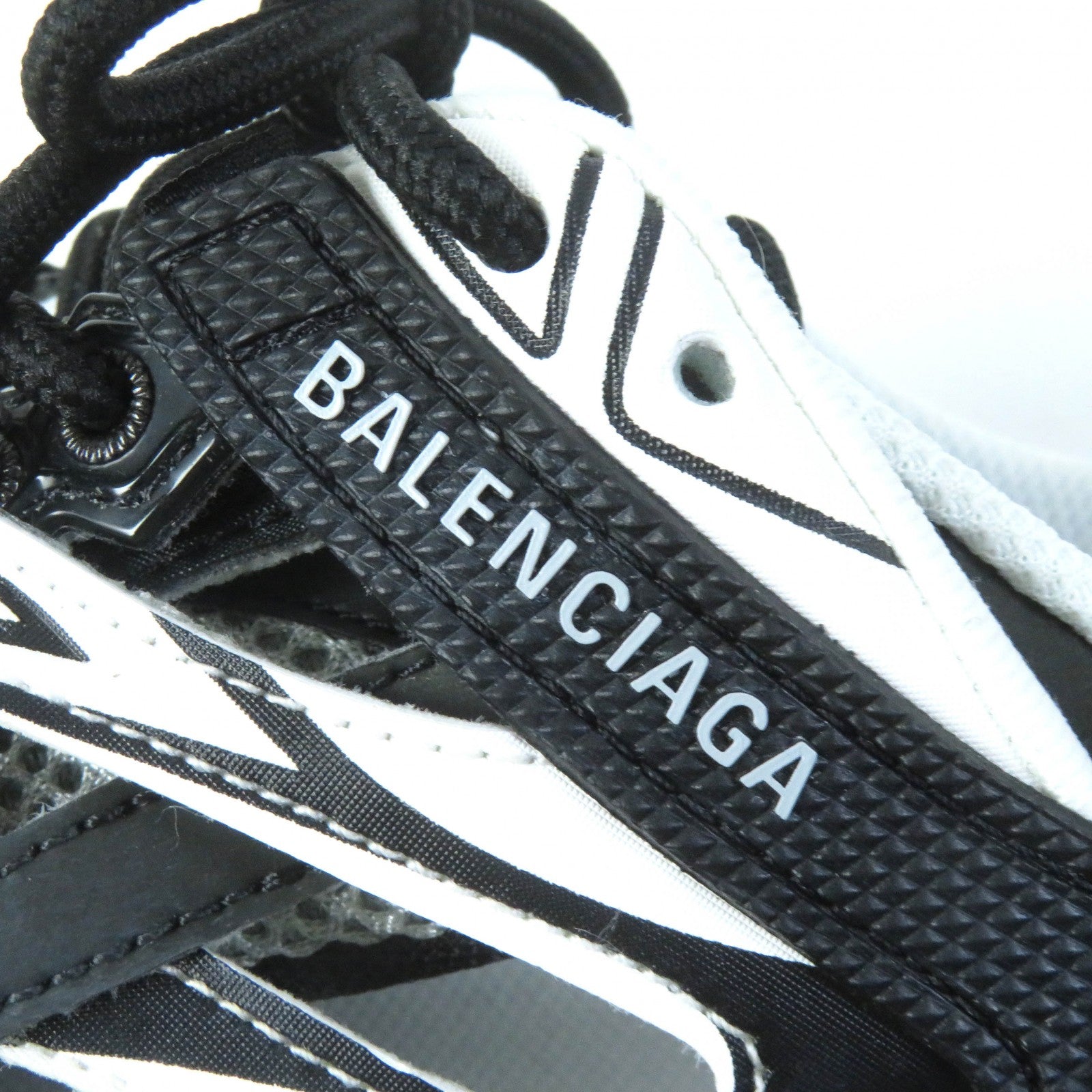 Balenciaga DRIVE Logo Mesh Sneakers 24.5