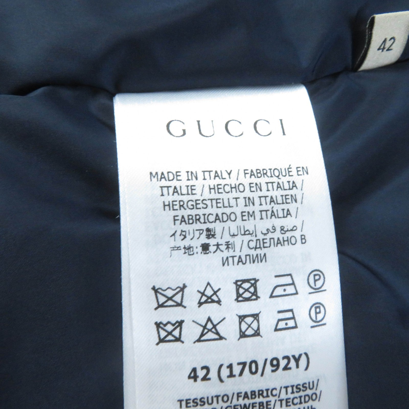 Gucci GG Marmont Patch Padded Jacket 42