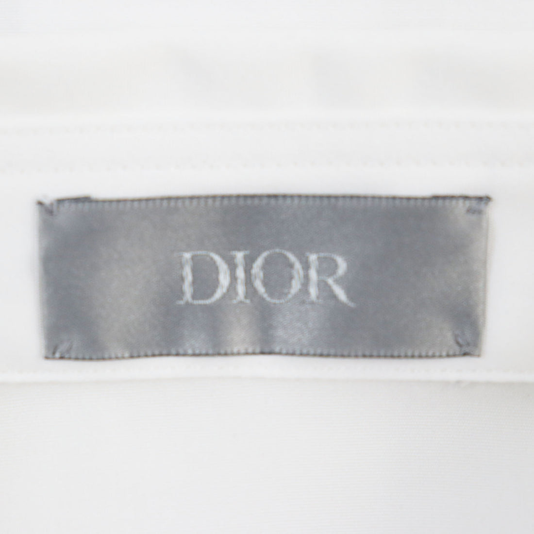 Dior Nike M.Woven Cotton Shirt White 38