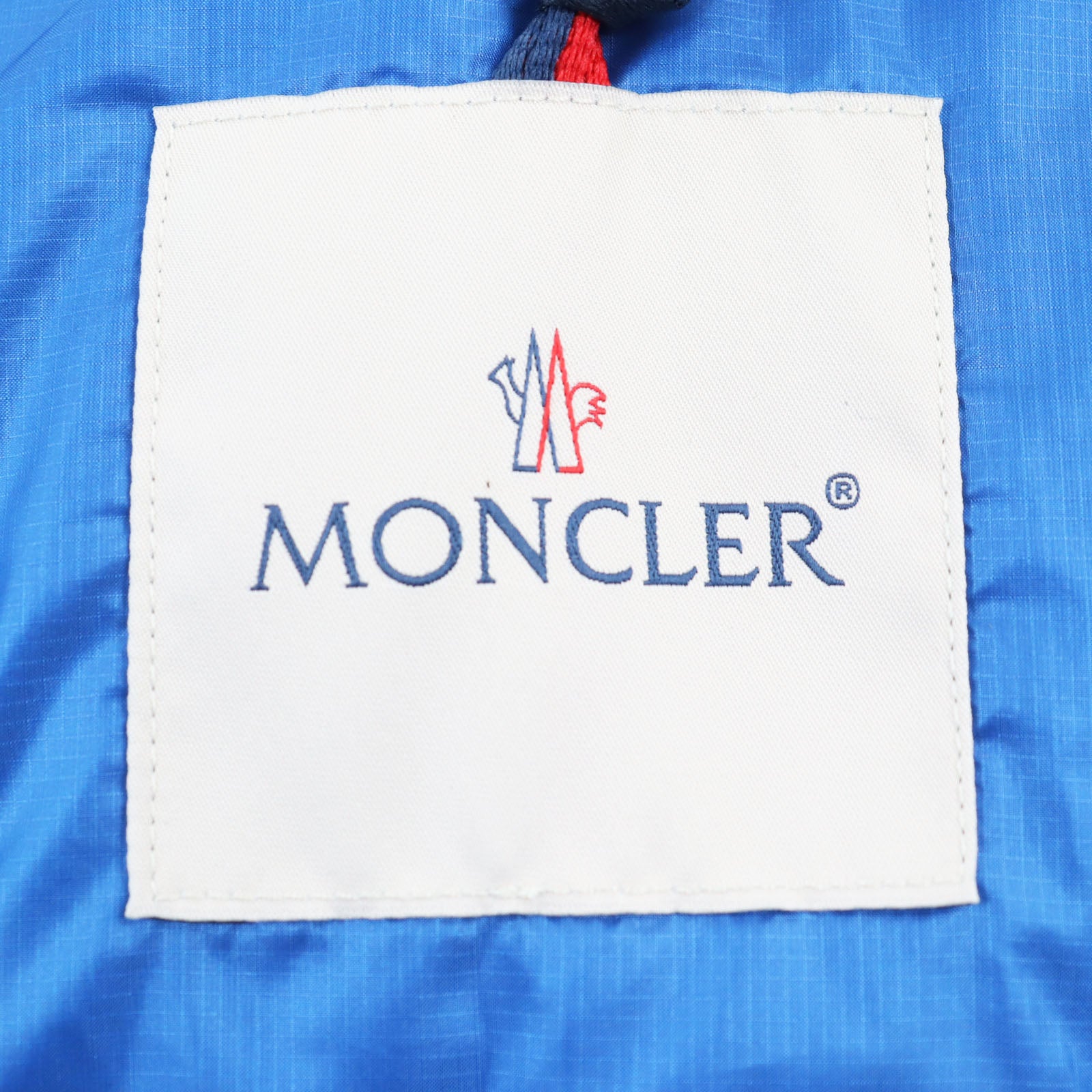 Moncler PEUPLIER Nylon Down Jacket Blue