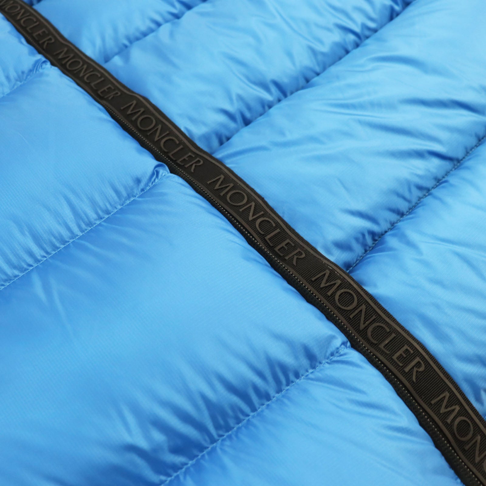 Moncler PEUPLIER Nylon Down Jacket Blue